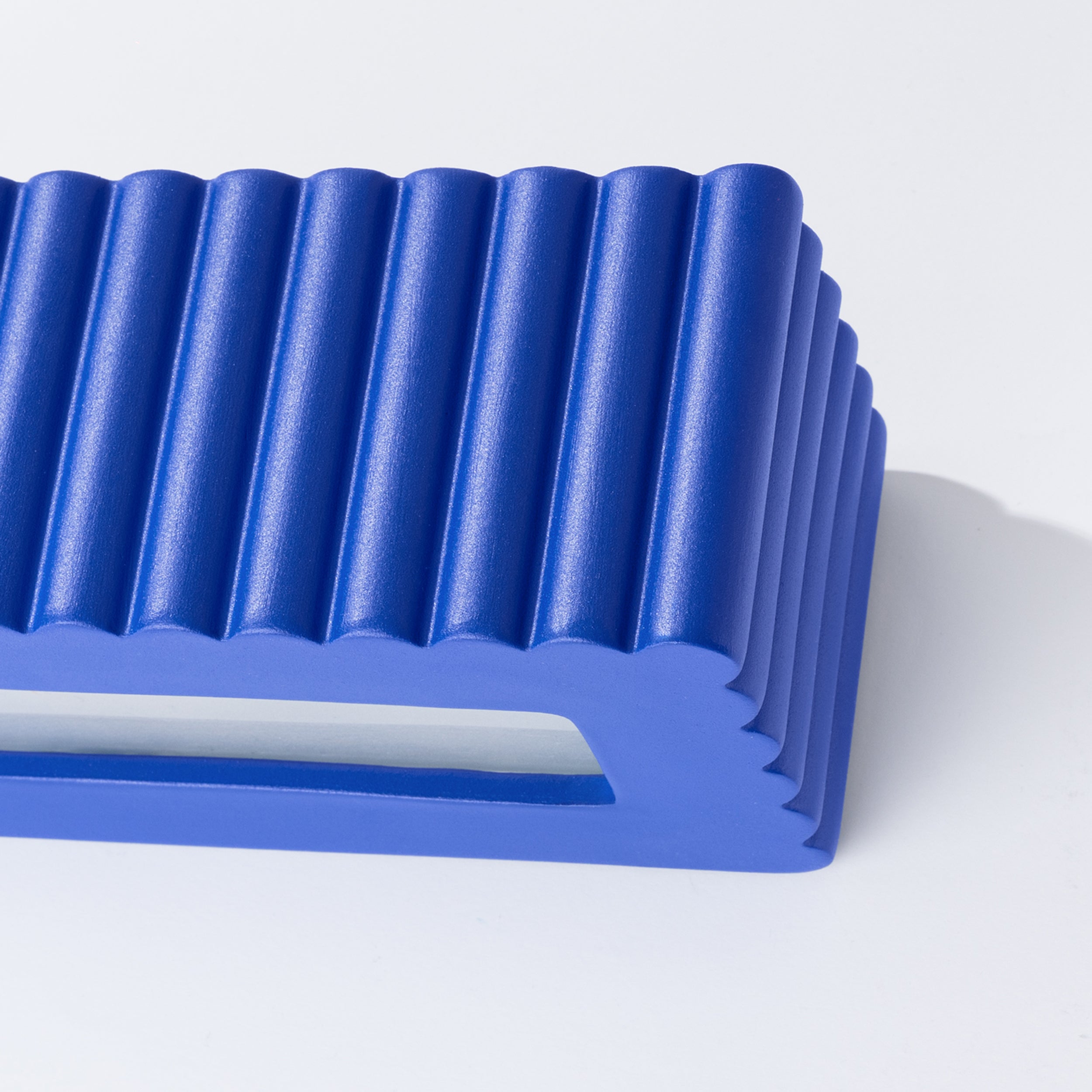 Kinkiet ceramiczny Rigata ultramaryna