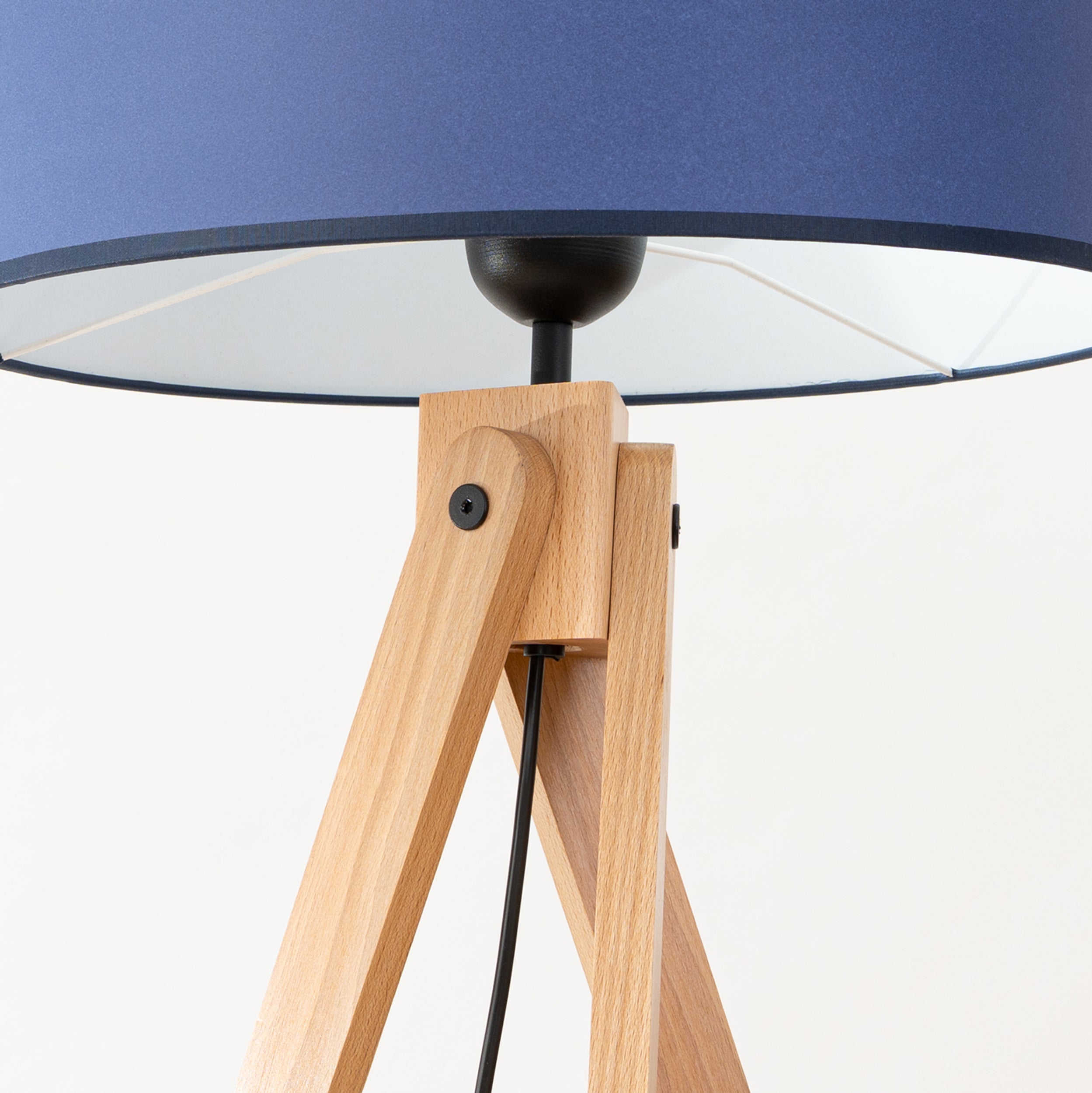 Lampa podłogowa Natt granat