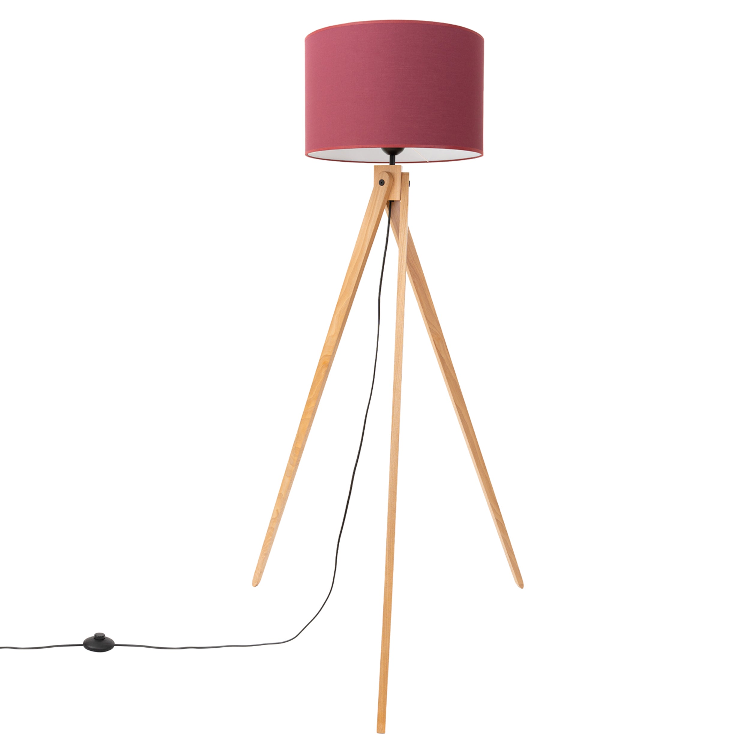 Lampa podłogowa Natt burgund