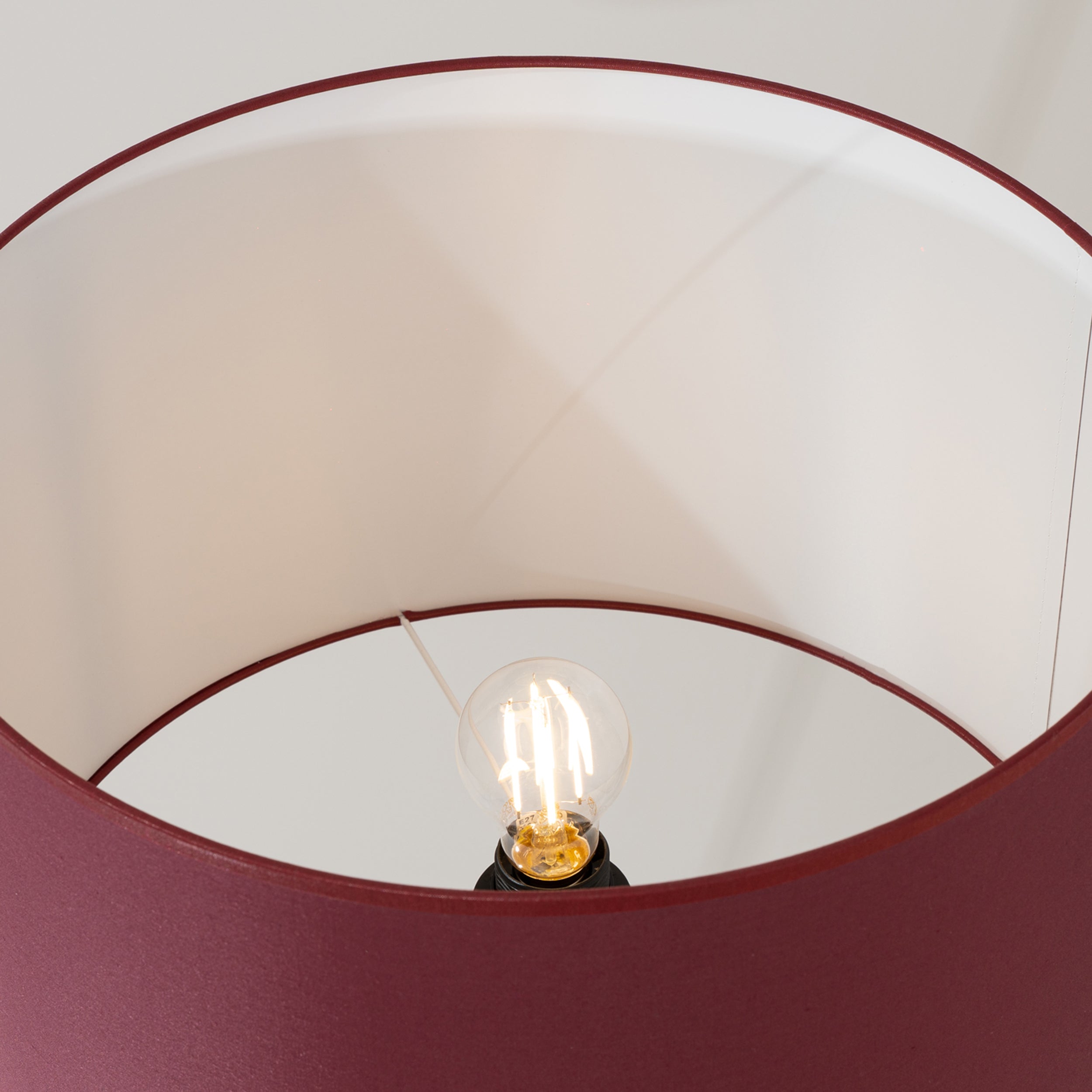 Lampa podłogowa Natt burgund