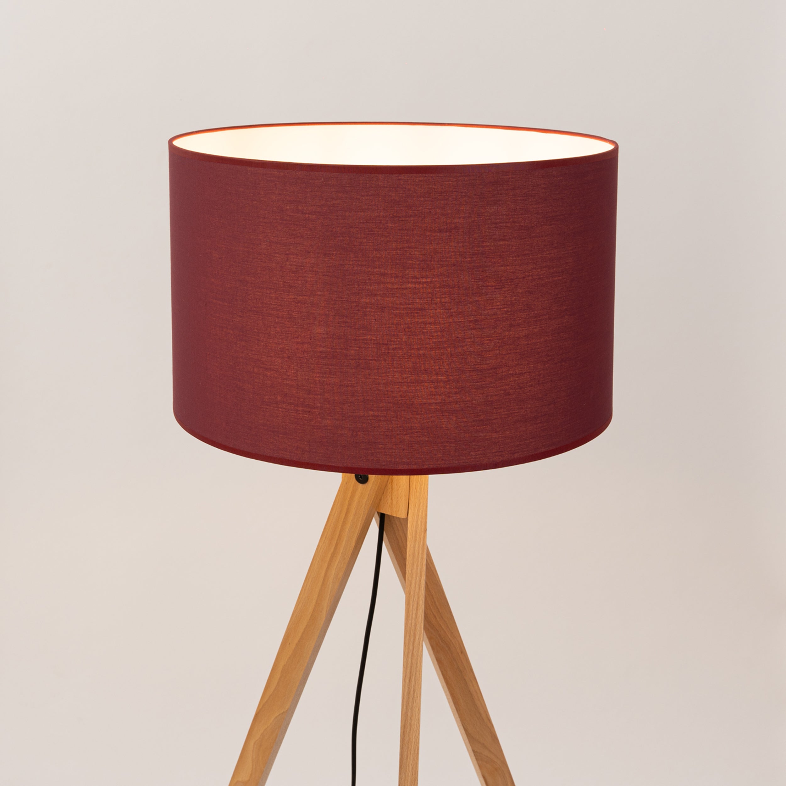 Lampa podłogowa Natt burgund