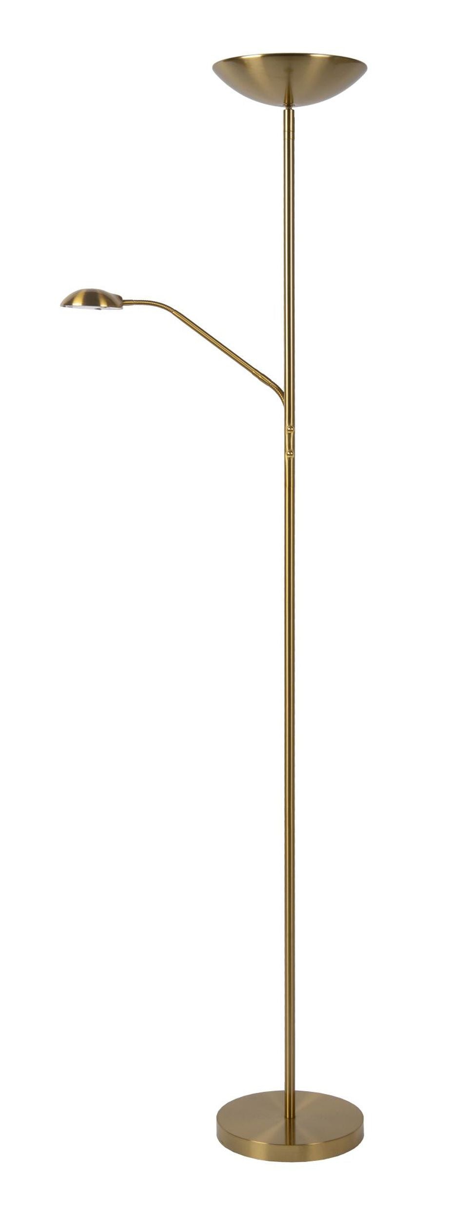 Lampa podłogowa Zenith LED x2 złota