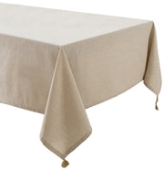 Obrus Selendi 220x150 cm bawełniany beżowy