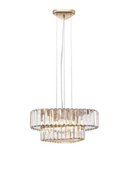 Lampa sufitowa Helios złota