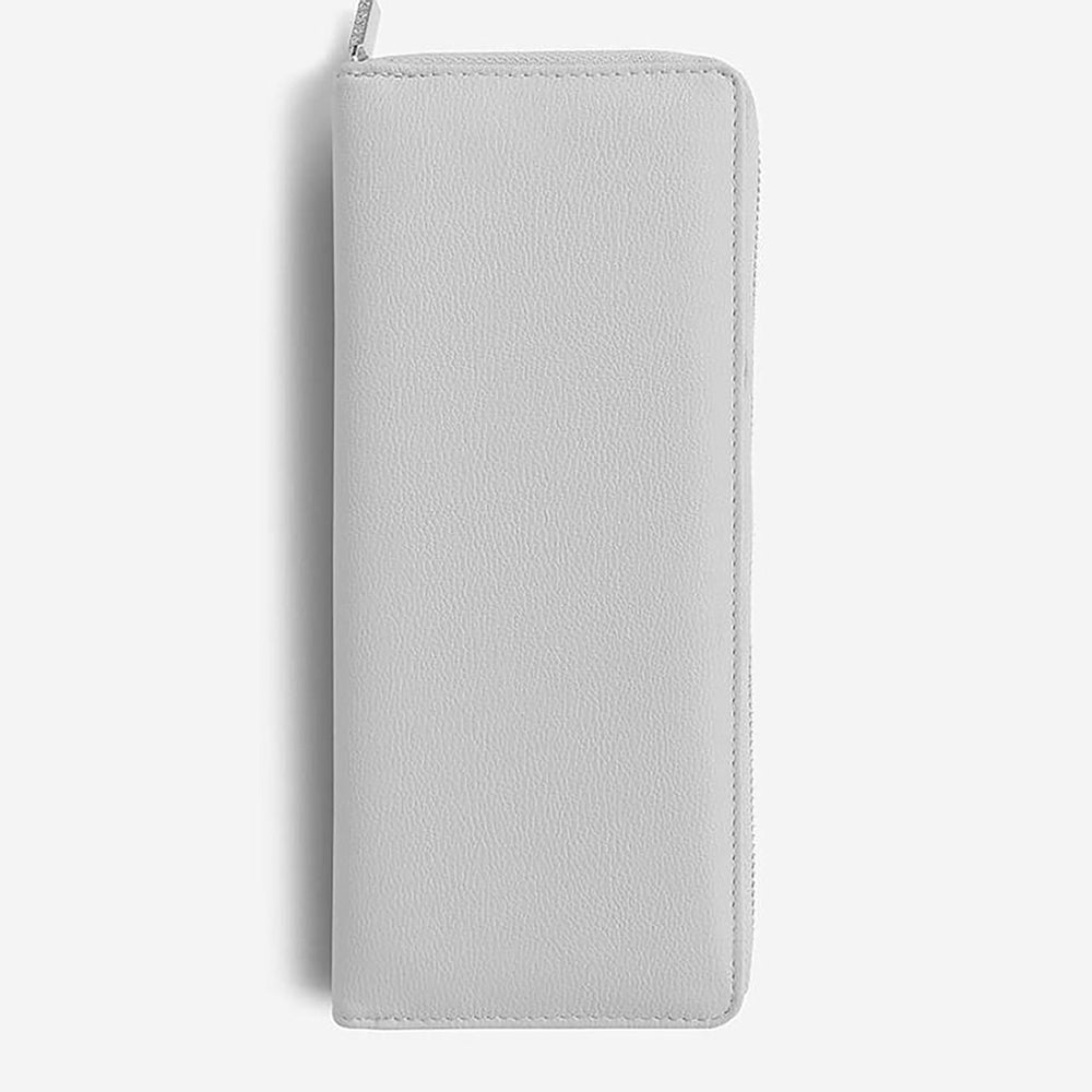 Organizer na biżuterię Pebble Jewellery Roll jasnoszary