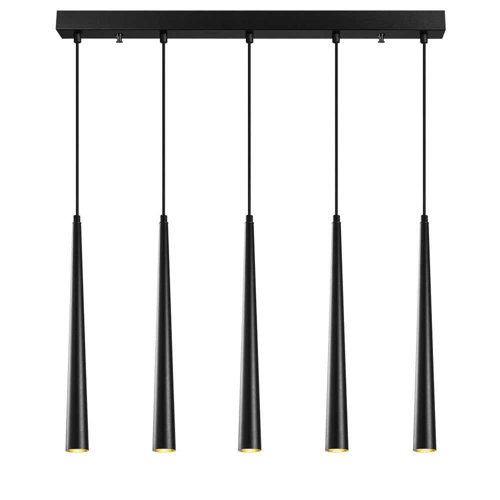 Żyrandol Cally x5 minimalistyczny
