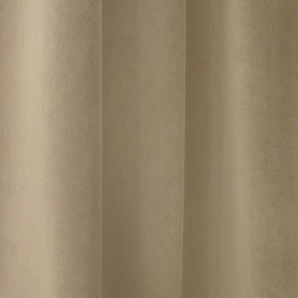 Zasłona do salonu Myrrhis w tkaninie PET FRIENDLY 140x270 cm latte