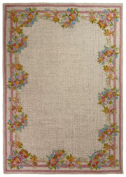 Dywan wełniany ręcznie wykonany Elise Floral 160x230 cm wielokolorowy