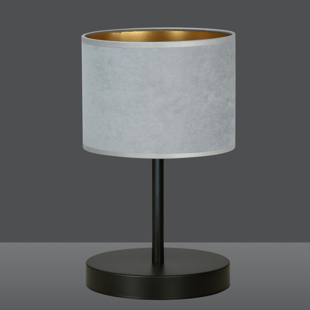 Lampka nocna Hellid średnica 18 cm szara