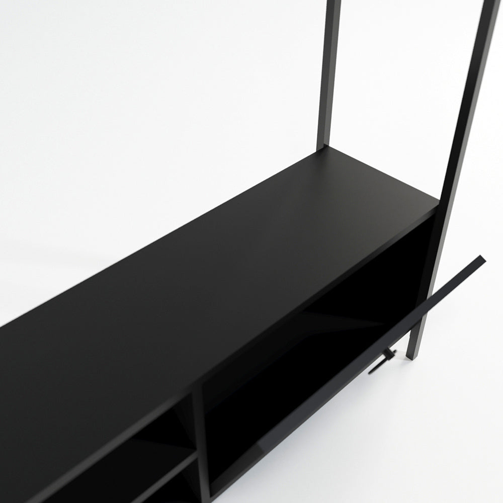 Komoda RTV Motal 180 cm czarna