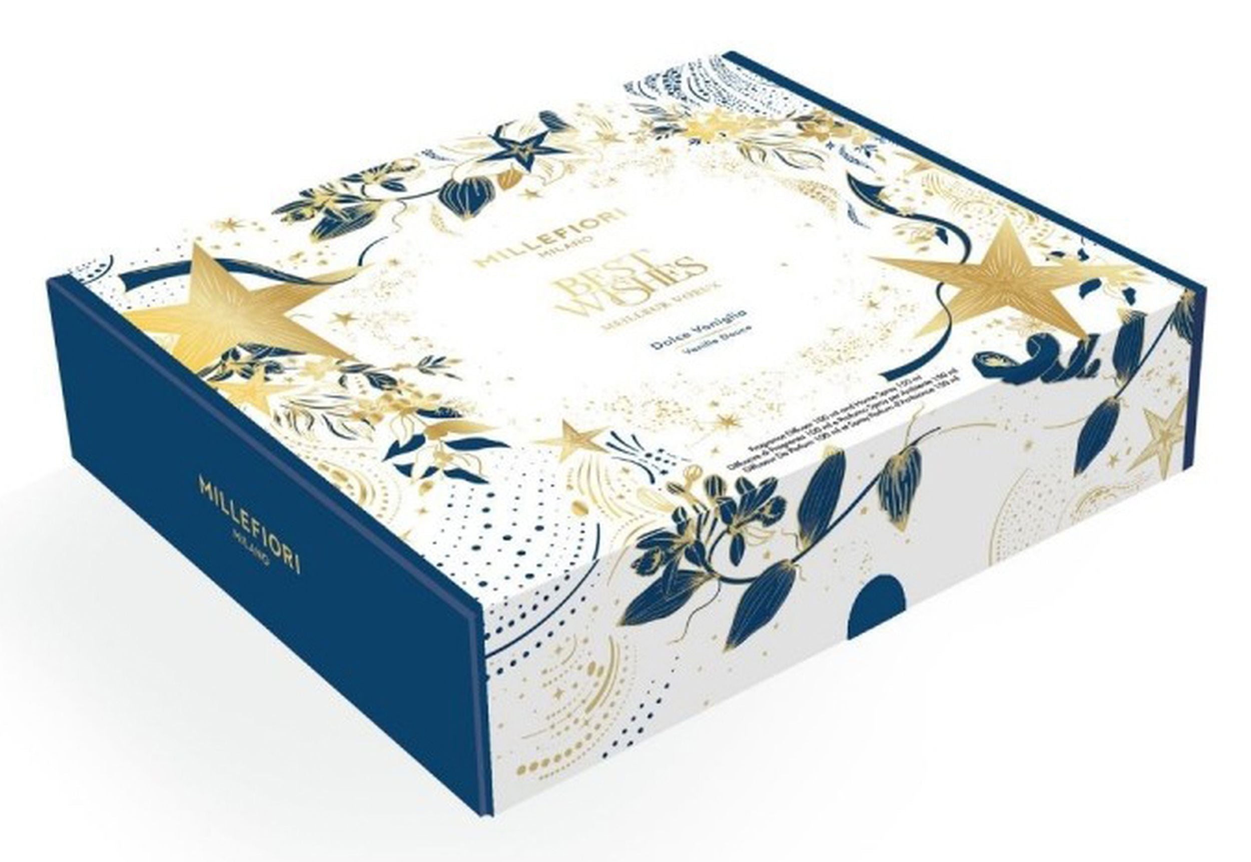 Zestaw prezentowy Millefiori Milano pałeczki zapachowe i spray Dolce Vaniglia