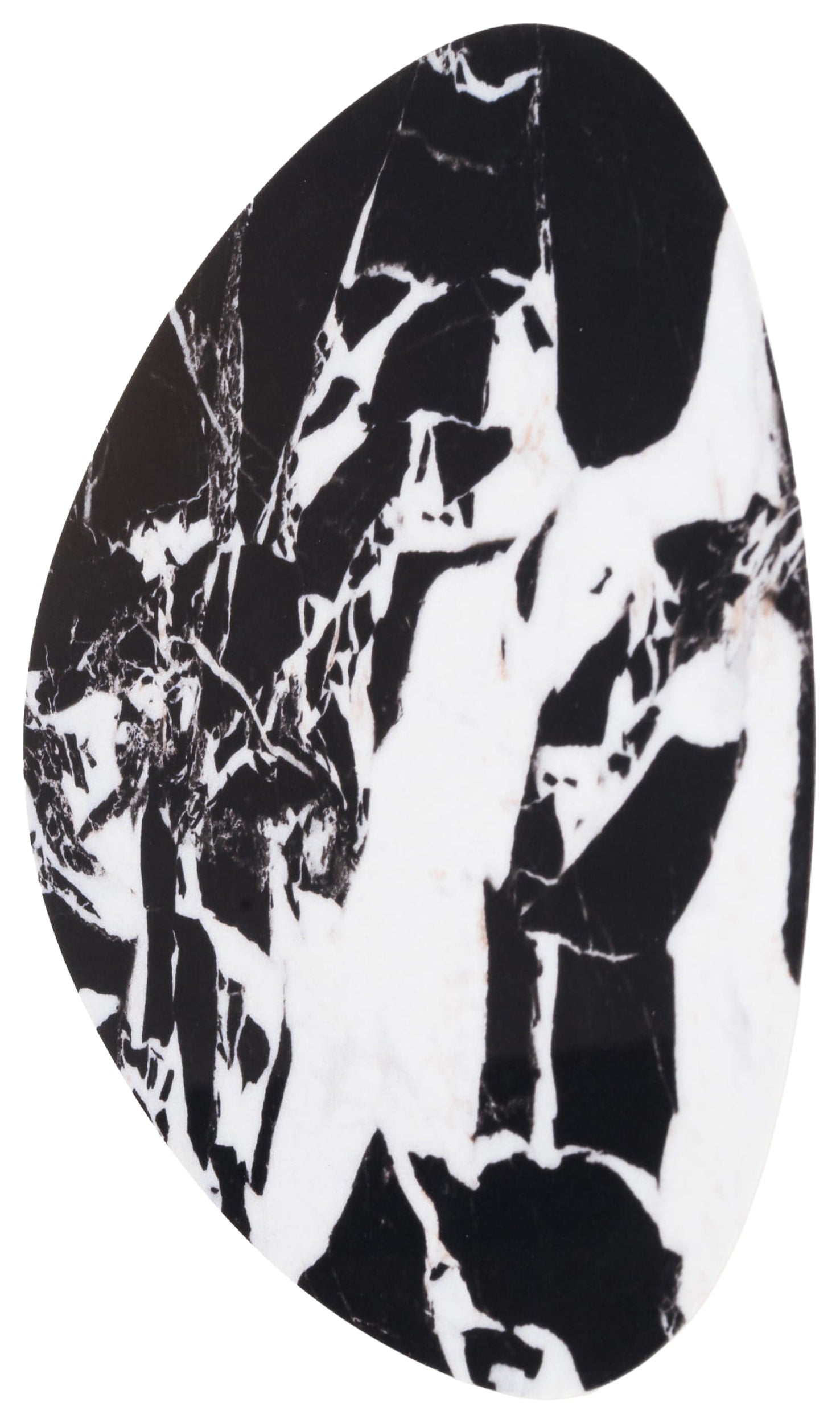 Kinkiet kamienny Marbles 28 cm czarny