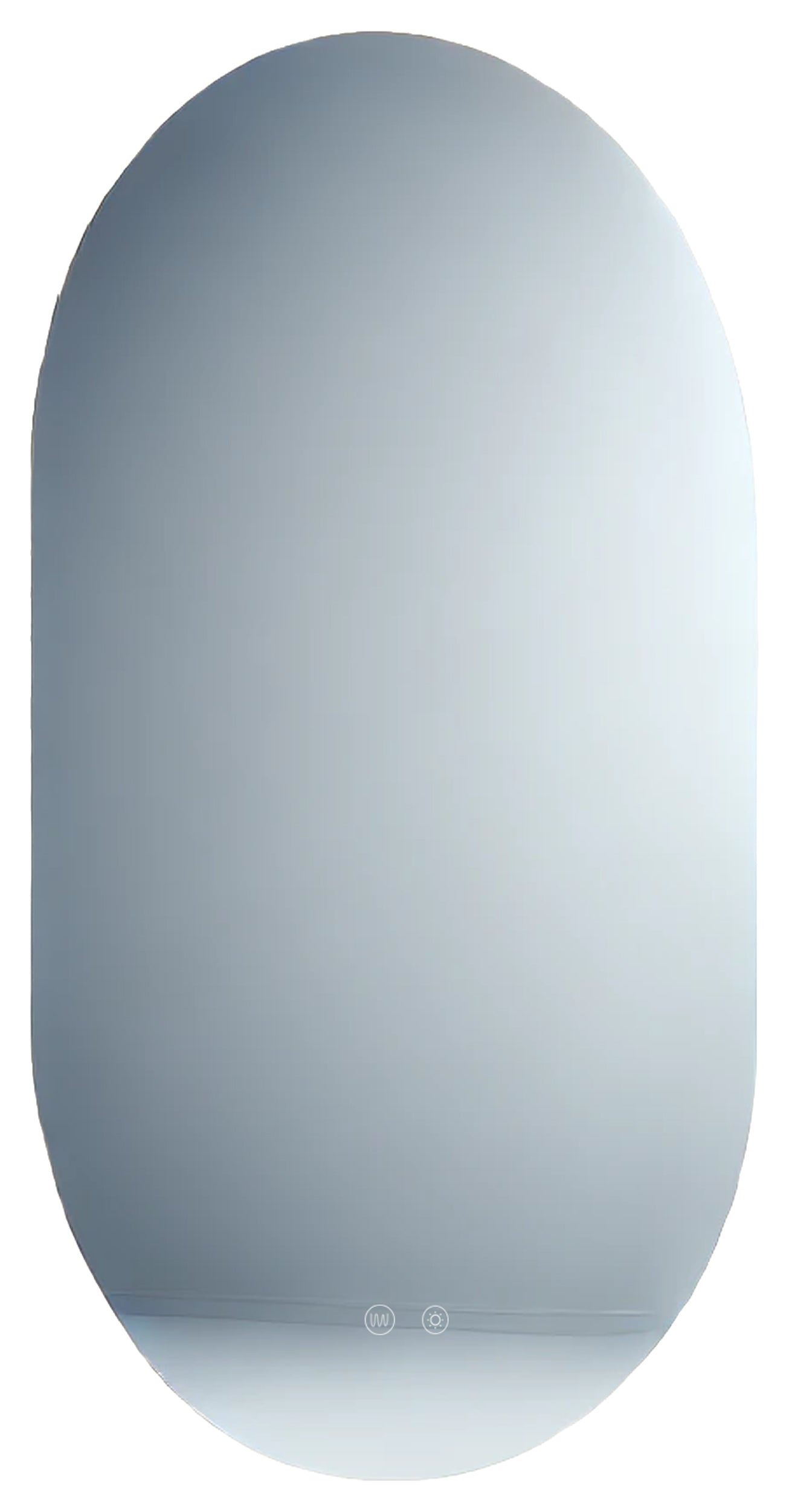 Lustro z podświetleniem owalne Mirror