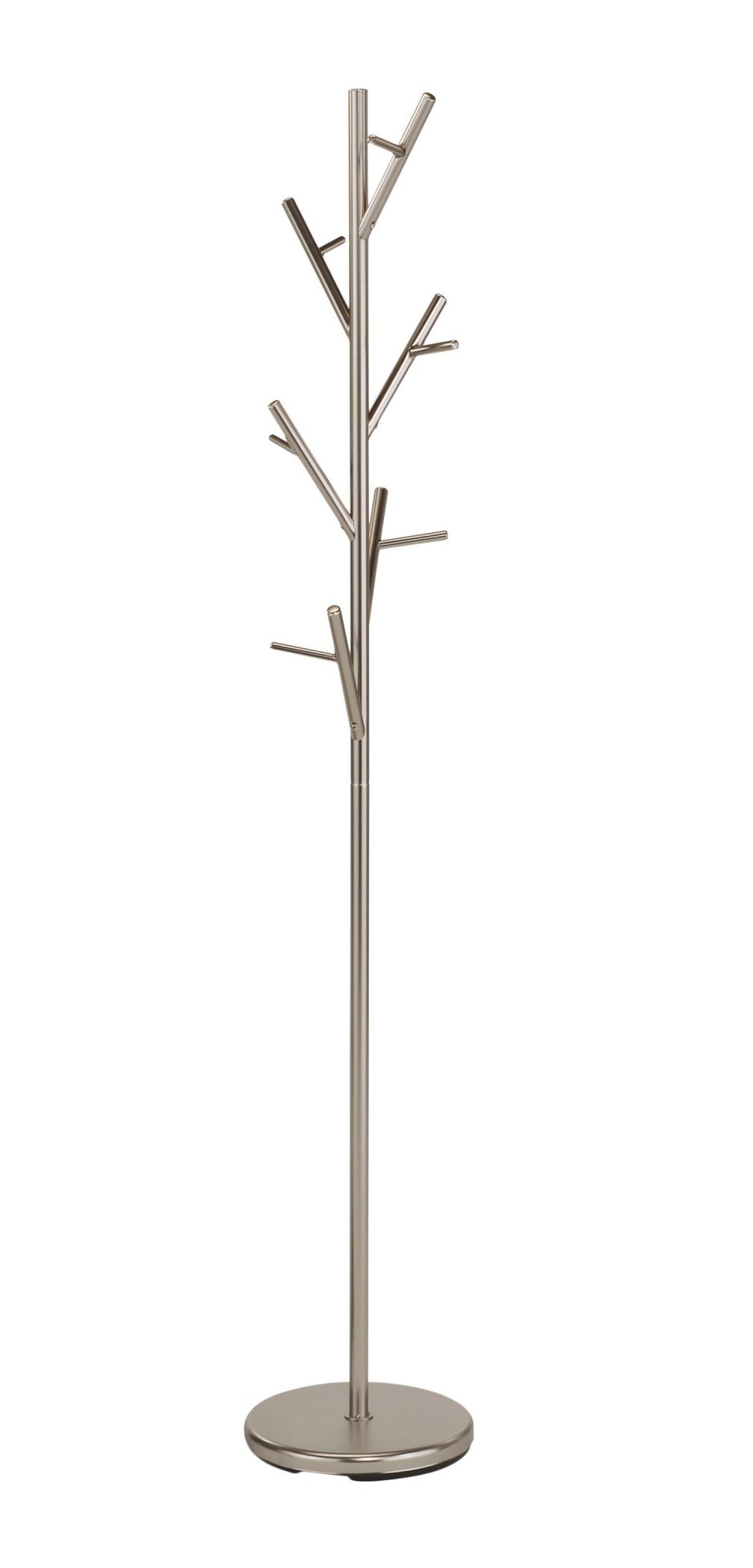 Wieszak wolnostojący Groveld 170 cm stal niklowana