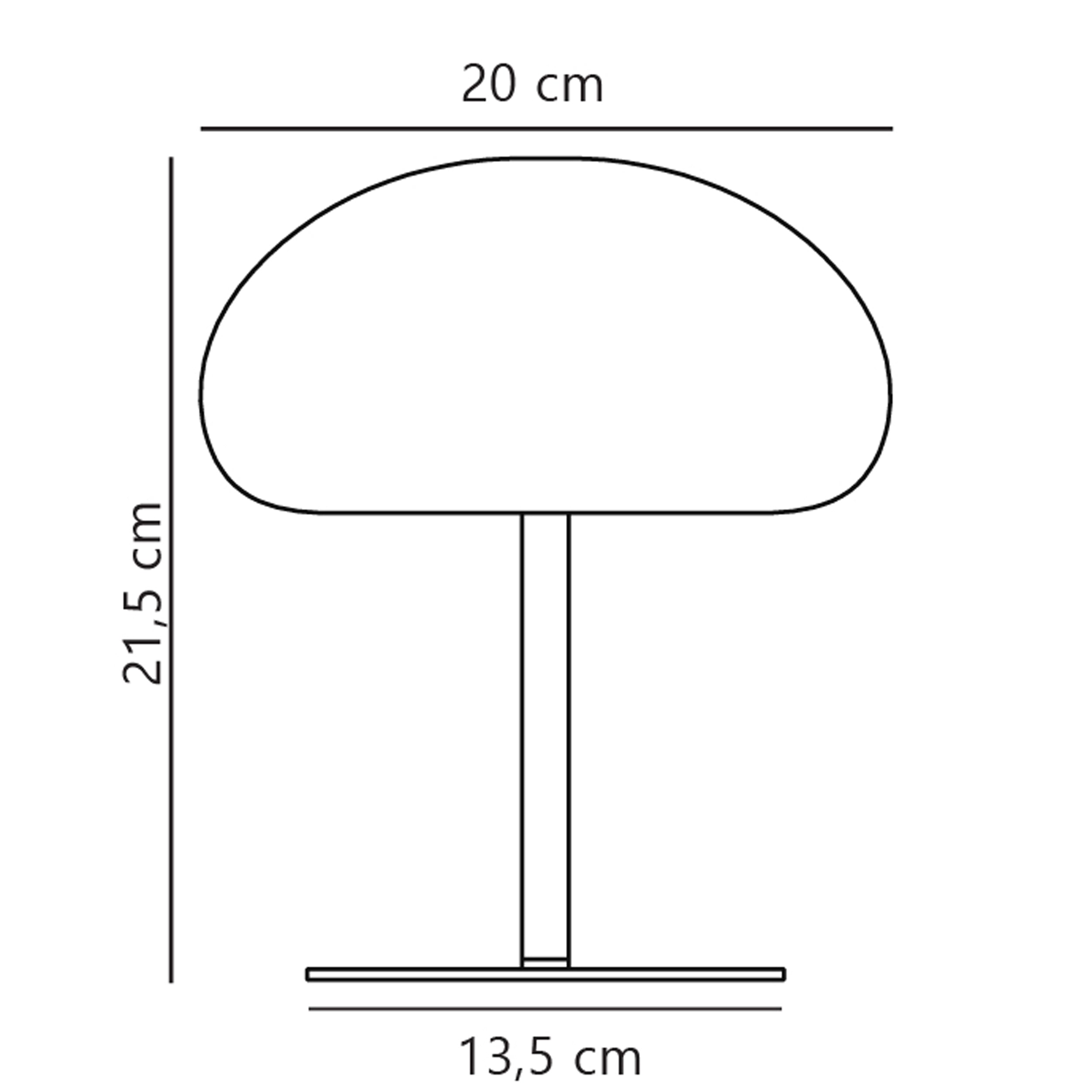 Lampa stołowa USB Sponge czarna IP65