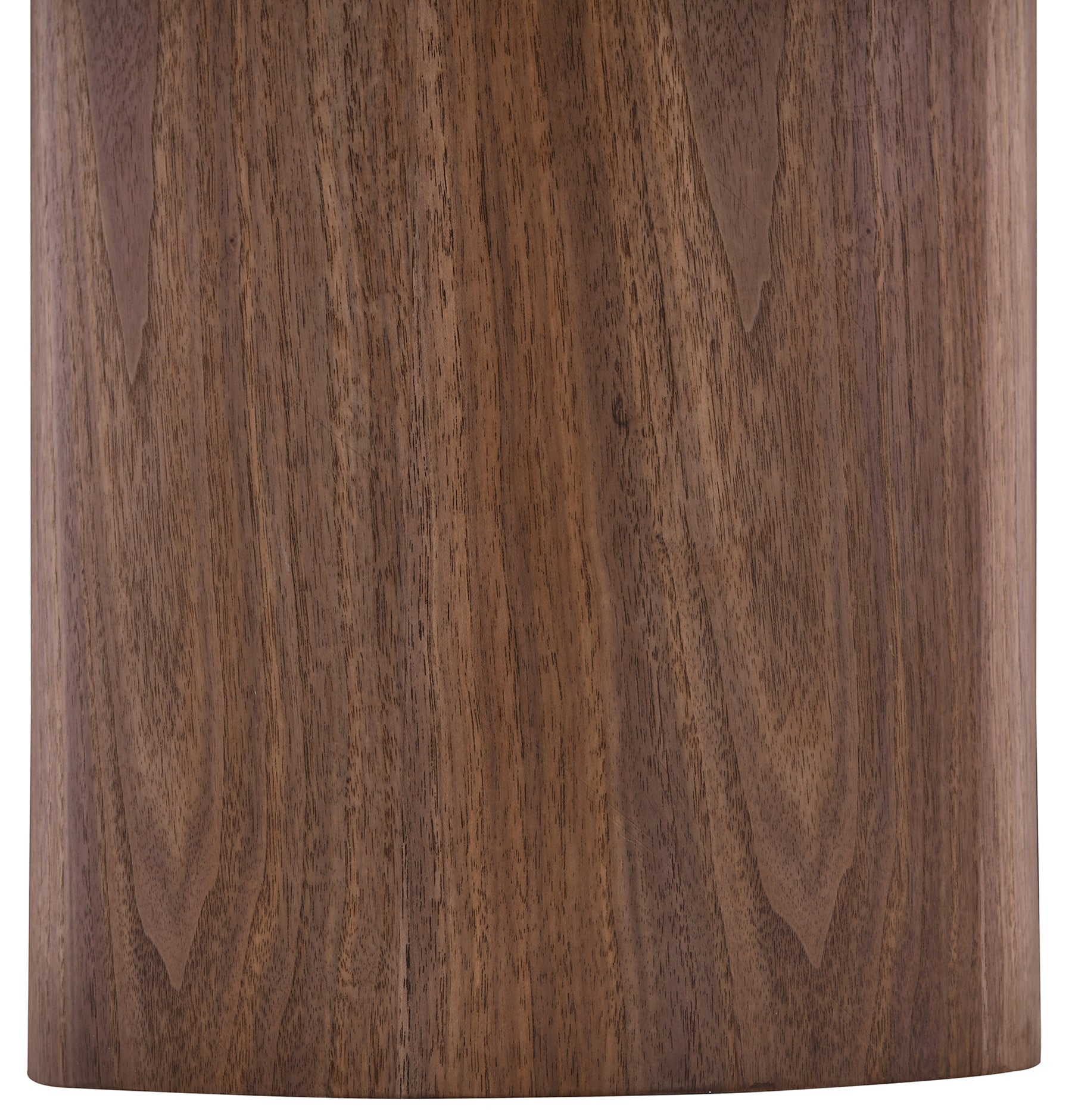 Stolik kawowy Noli okrągły 60 cm orzech ceramiczny blat