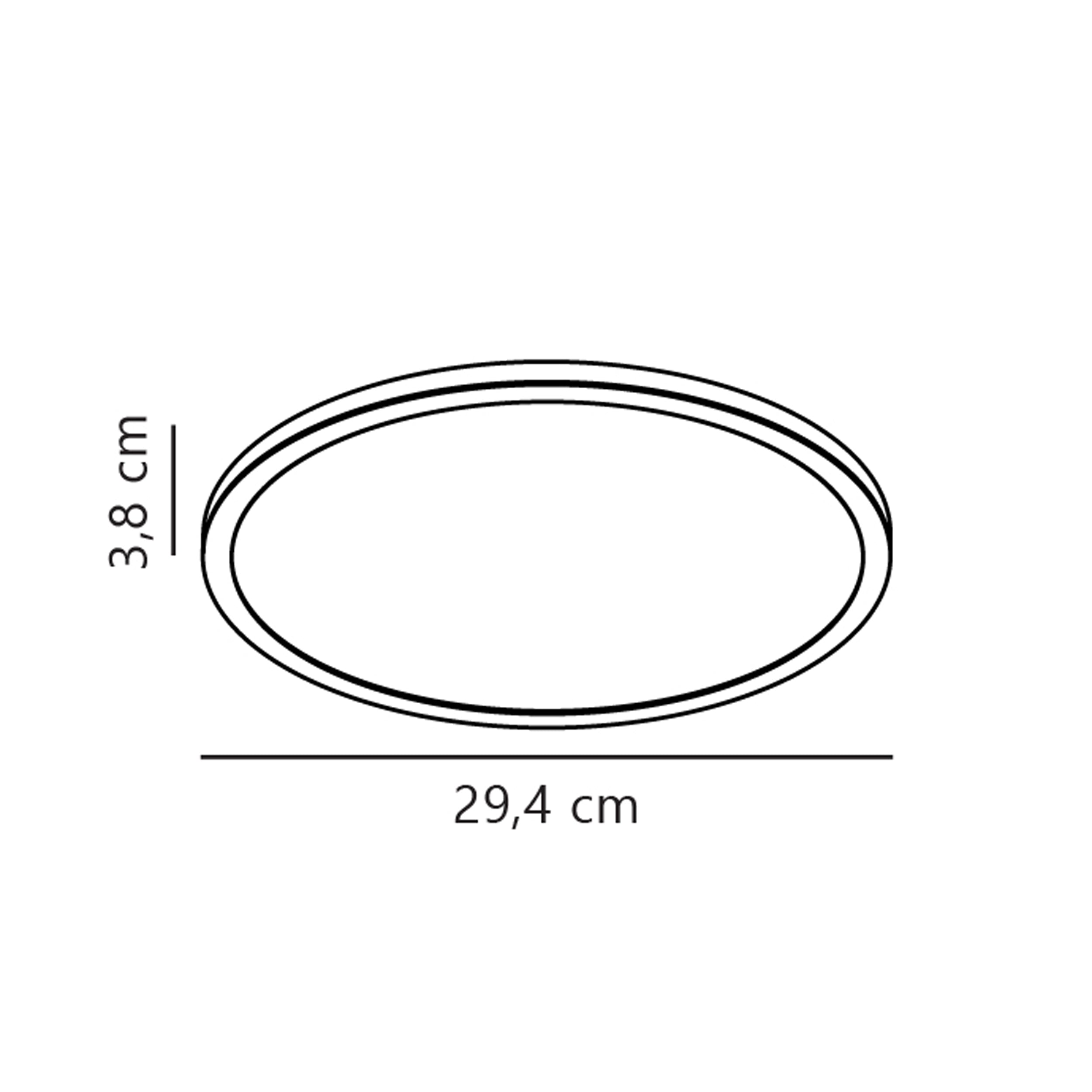 Lampa sufitowa Oja z czujnikiem ruchu 2700k IP54