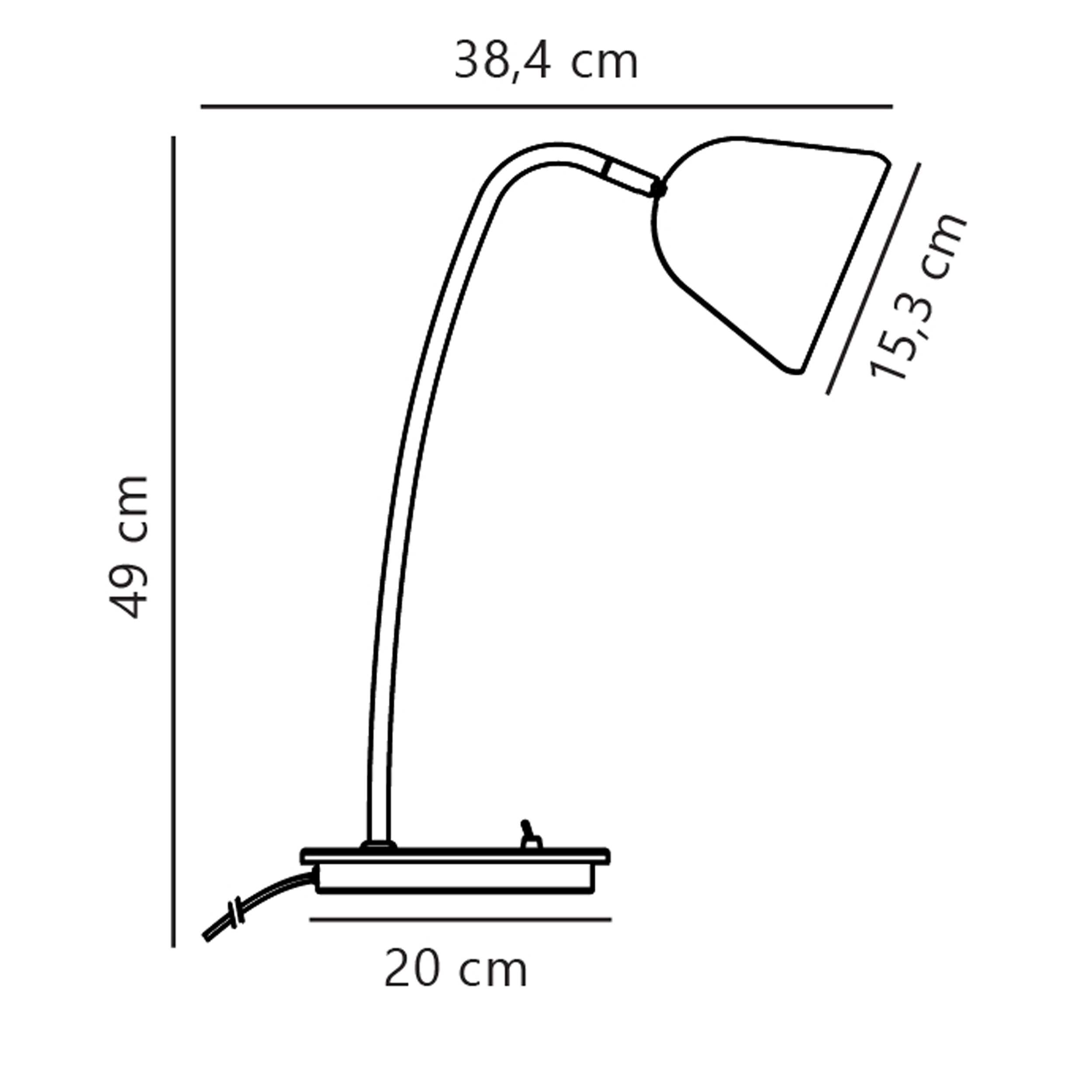 Lampa stołowa Fleur beżowa