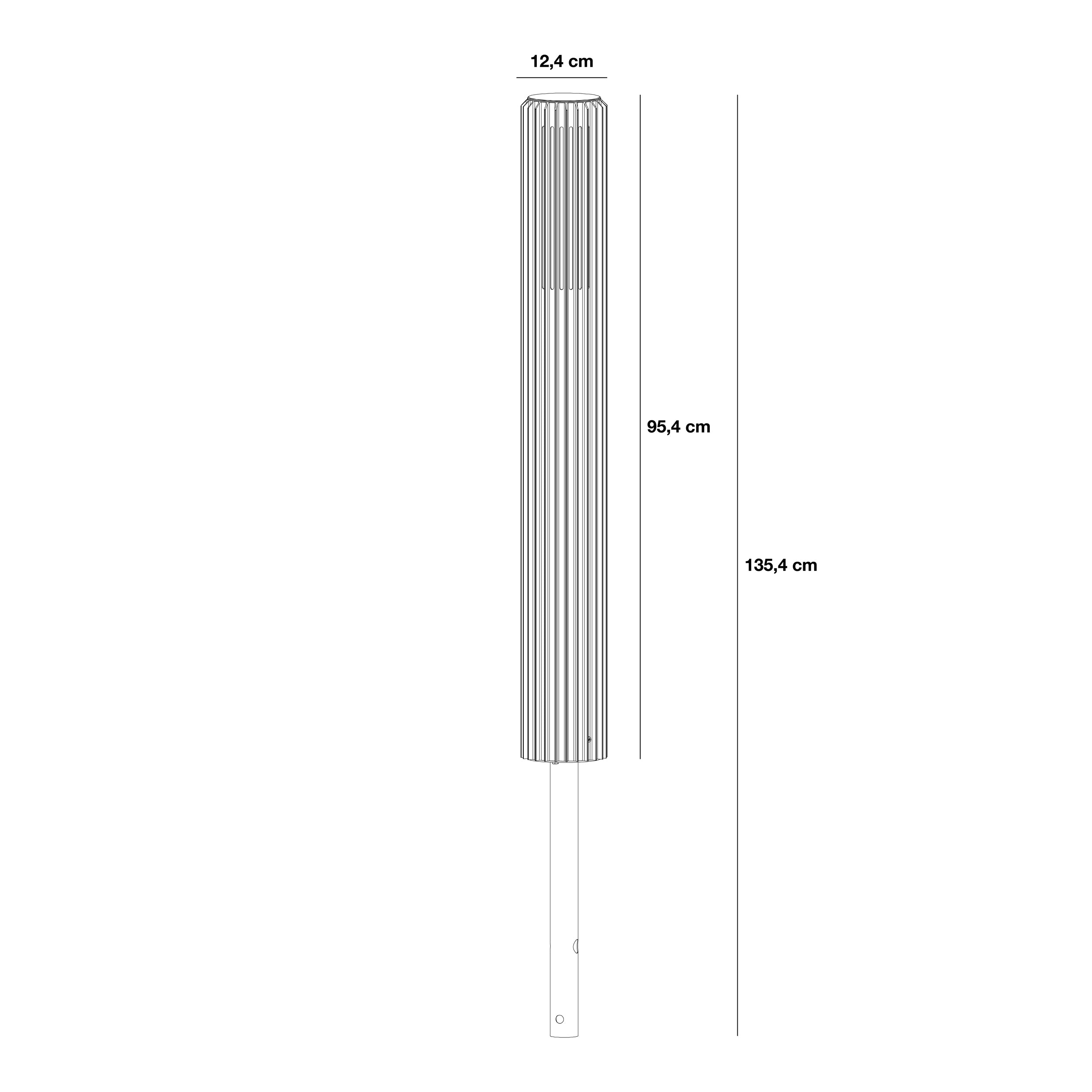Lampa ogrodowa Aludra antracytowa IP44