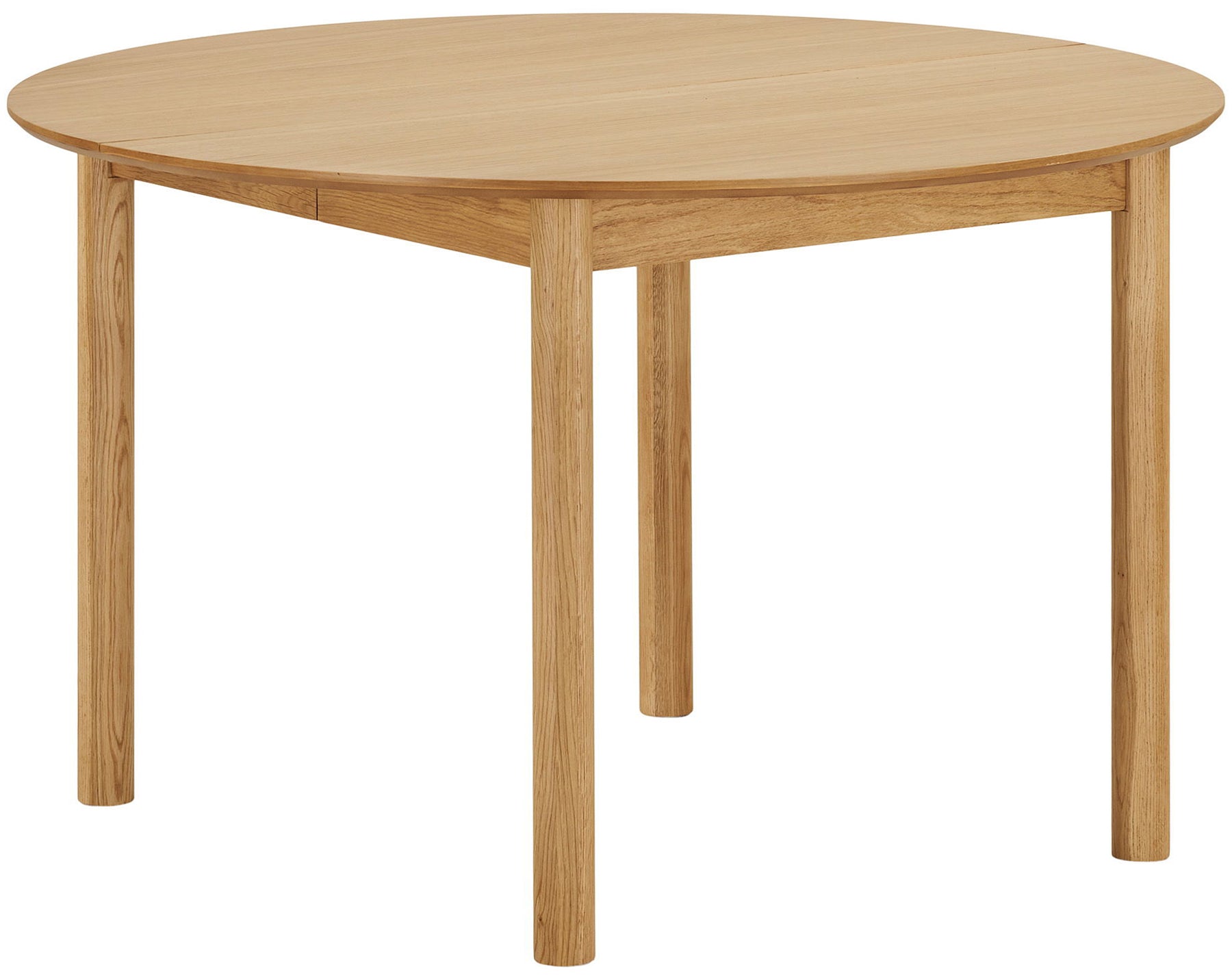Stół rozkładany do jadalni Bundaberg 120-220x120 cm dąb naturalny fornir