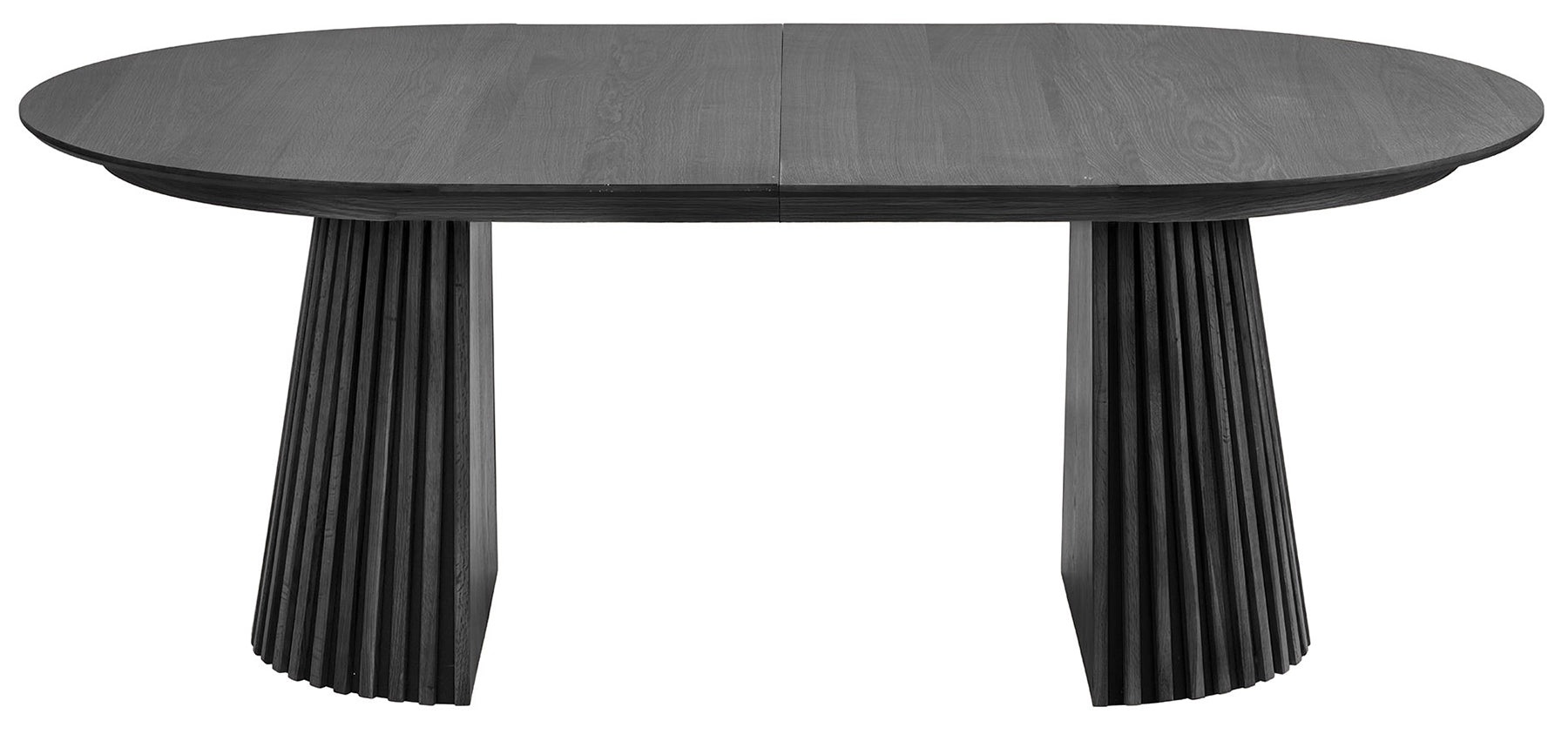 Stół rozkładany do jadalni Nenters 200-300x120 cm dąb czarny