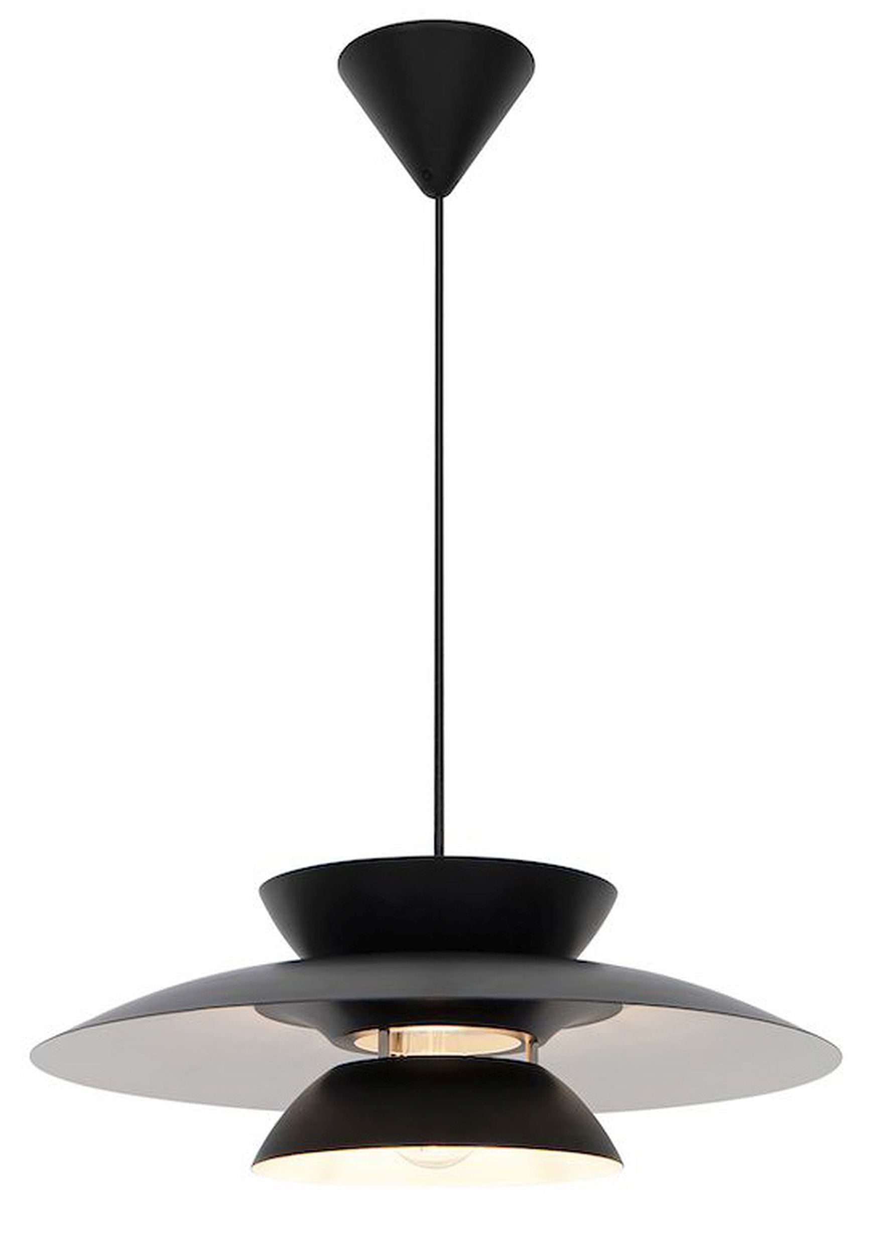 Lampa wisząca Carmen średnica 45 cm czarna