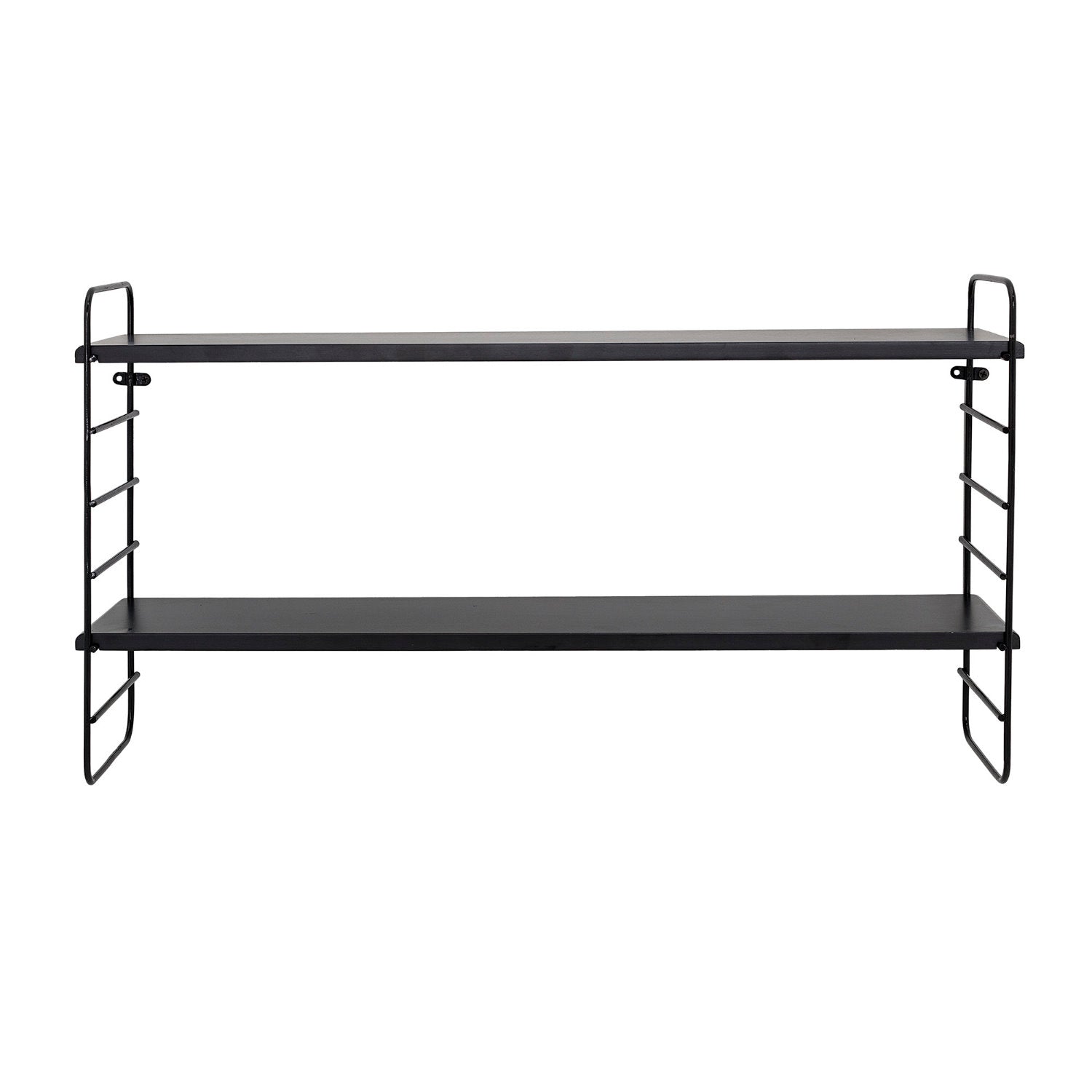 Półka ścienna Bloomingville Ardara 65 cm czarna
