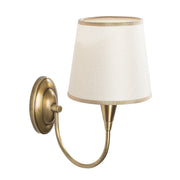 Lampa ścienna Ashlesha złota
