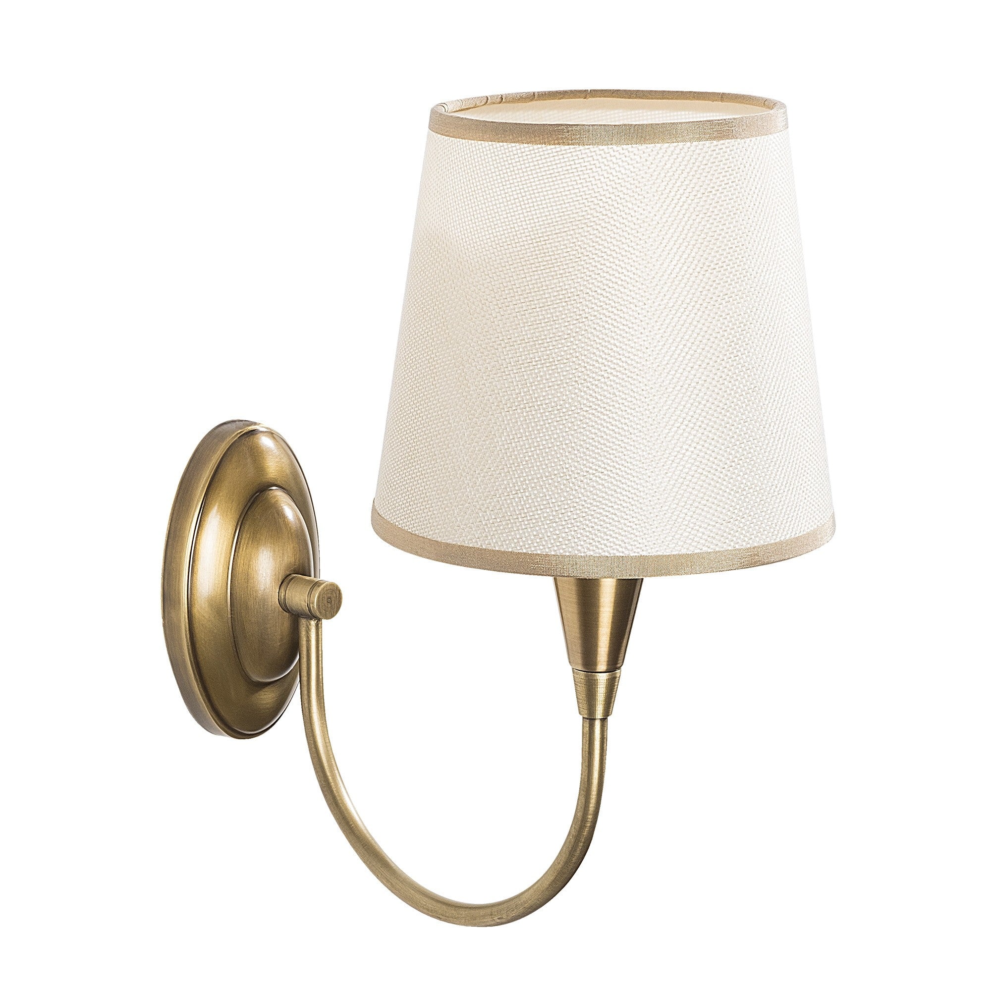 Lampa ścienna Ashlesha złota