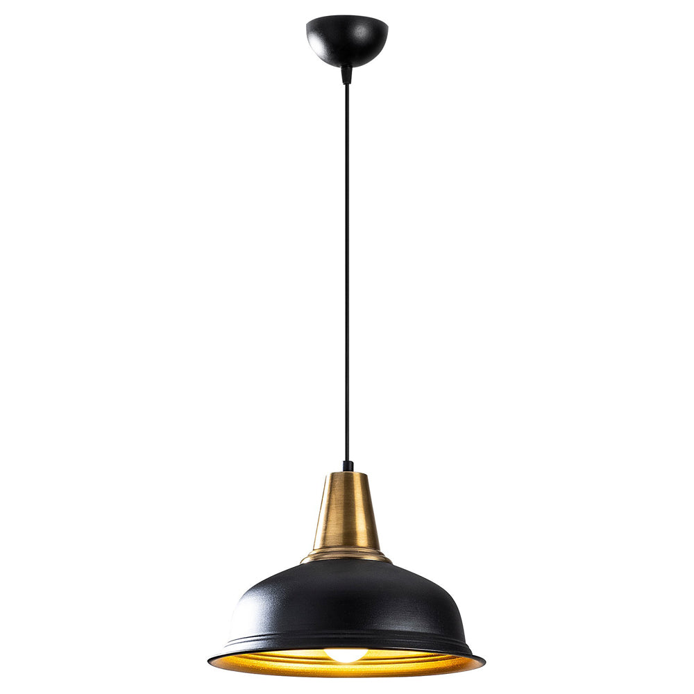 Lampa wisząca Theyro średnica 32 cm czarna