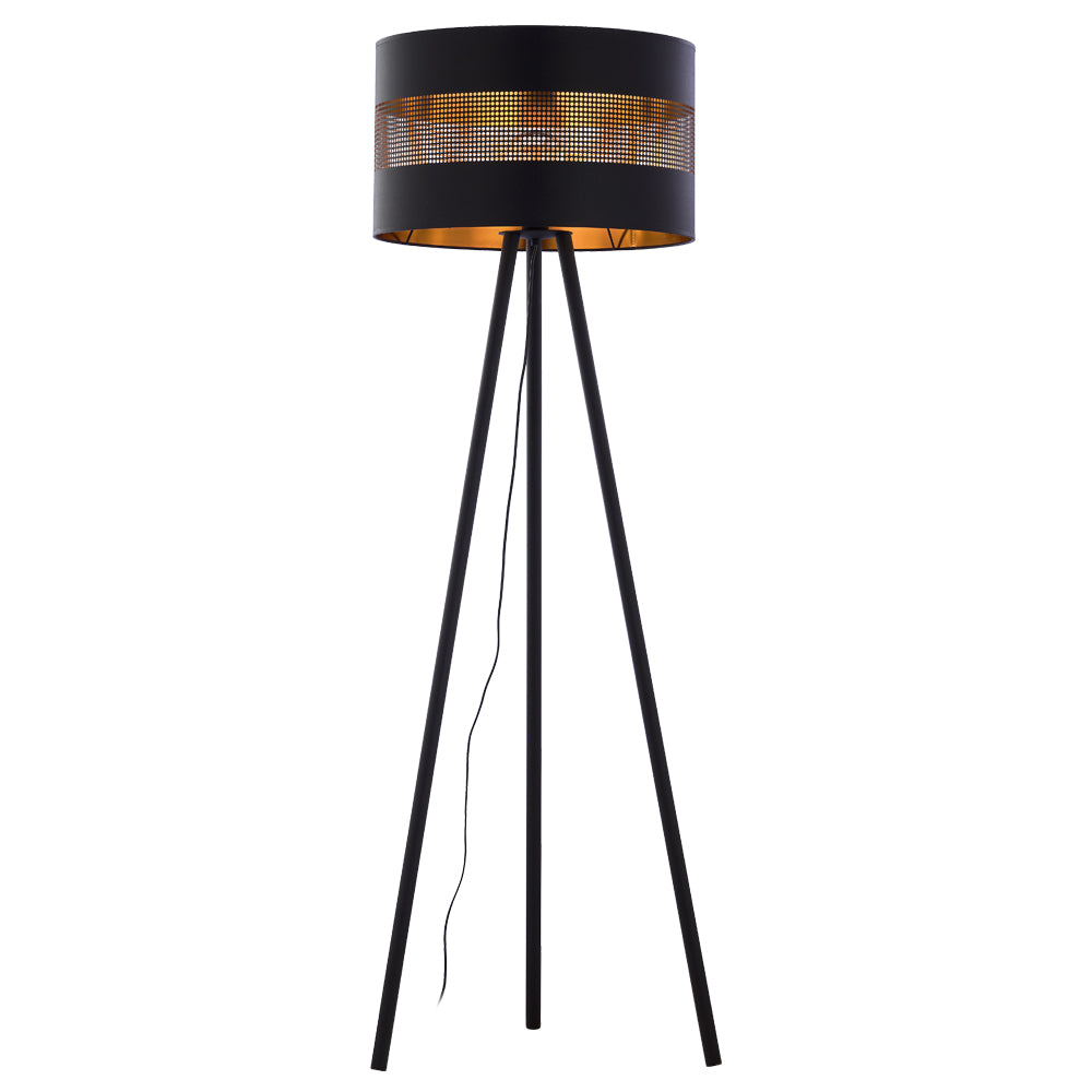 Lampa podłogowa Togne 145 cm czarna
