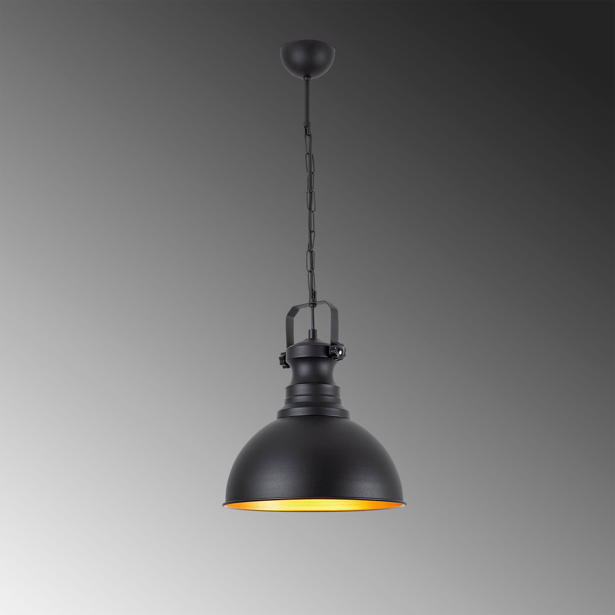Lampa wisząca Ardulace metalowa czarna