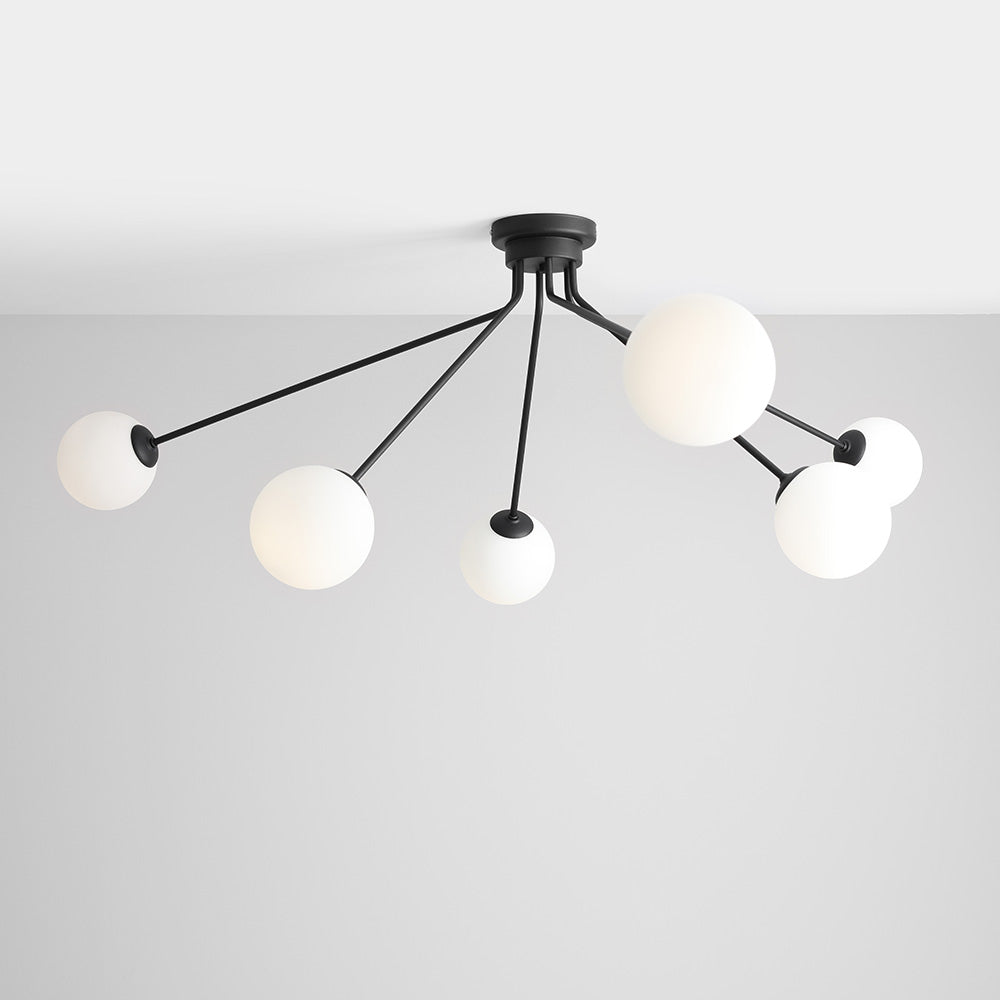 Lampa wisząca Bastalle x6 czarna