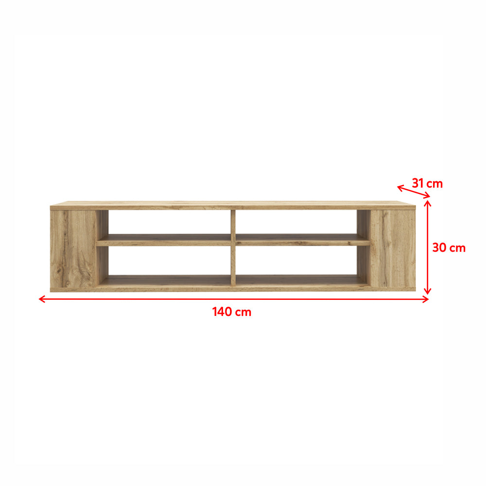 Szafka RTV Wall 140 cm Biały