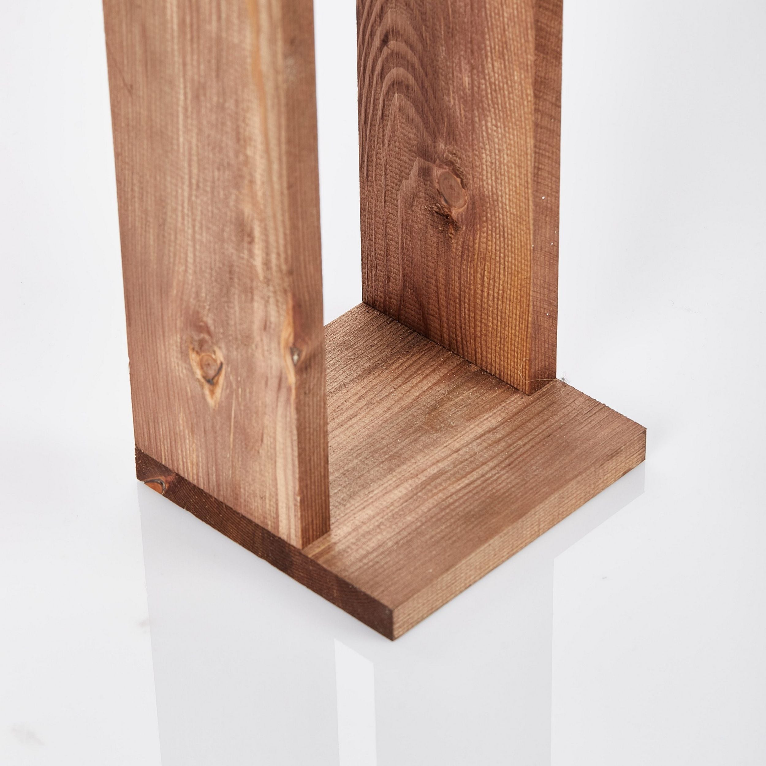 Stojak na papier toaletowy Fullion 61 cm drewniany