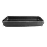 Naczynie do serwowania Nordic Kitchen z kamionki czarne 24x12 cm