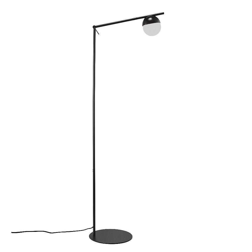 Lampa podłogowa Contina 139,5 cm czarna