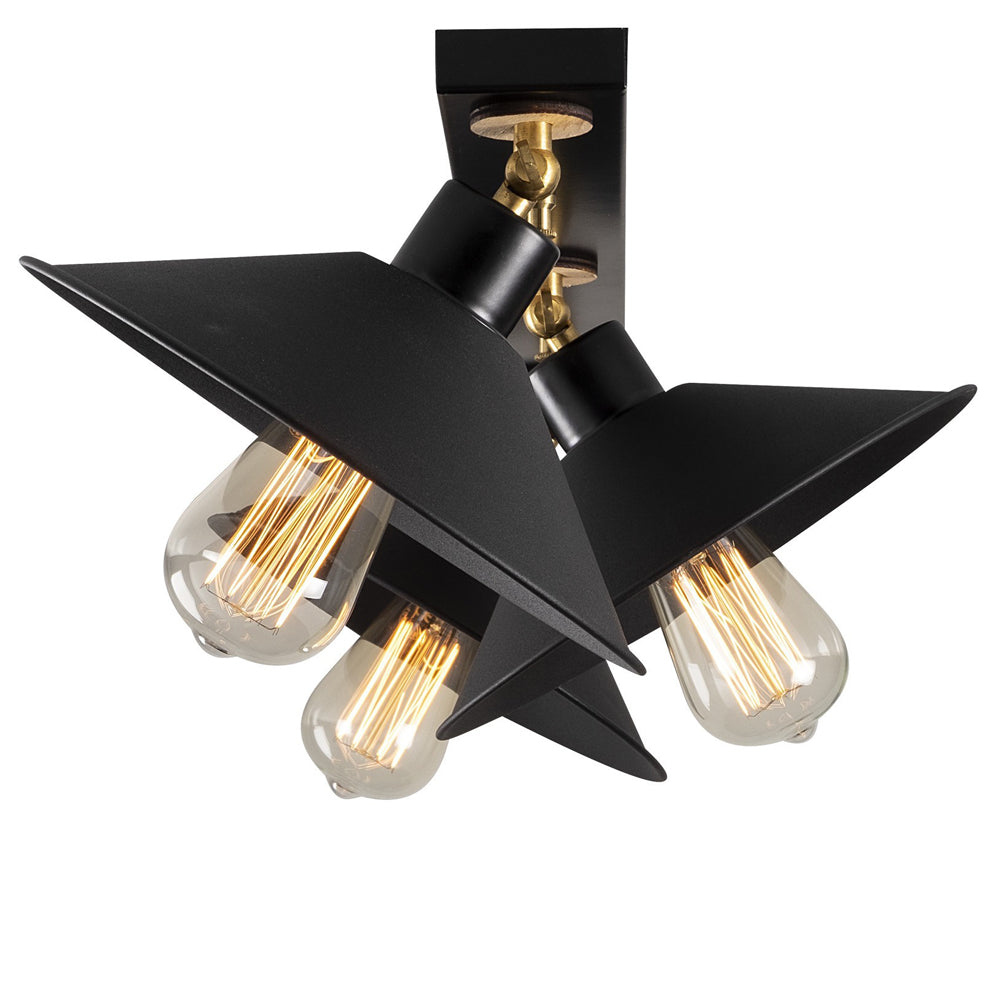 Lampa sufitowa nowoczesna Pavitaries szeroka