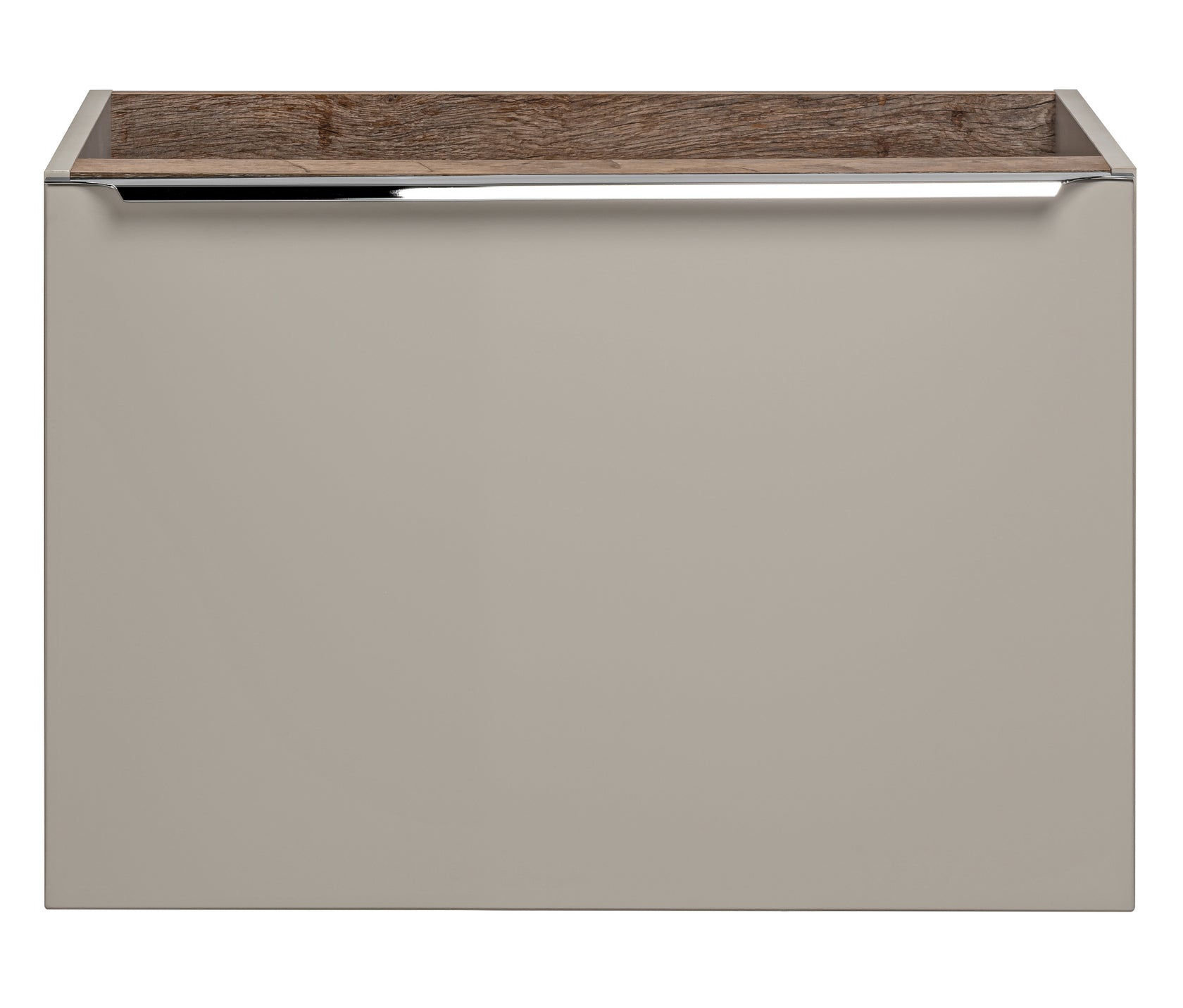 Szafka pod umywalkę Olimmi 80 cm szara/dąb santa