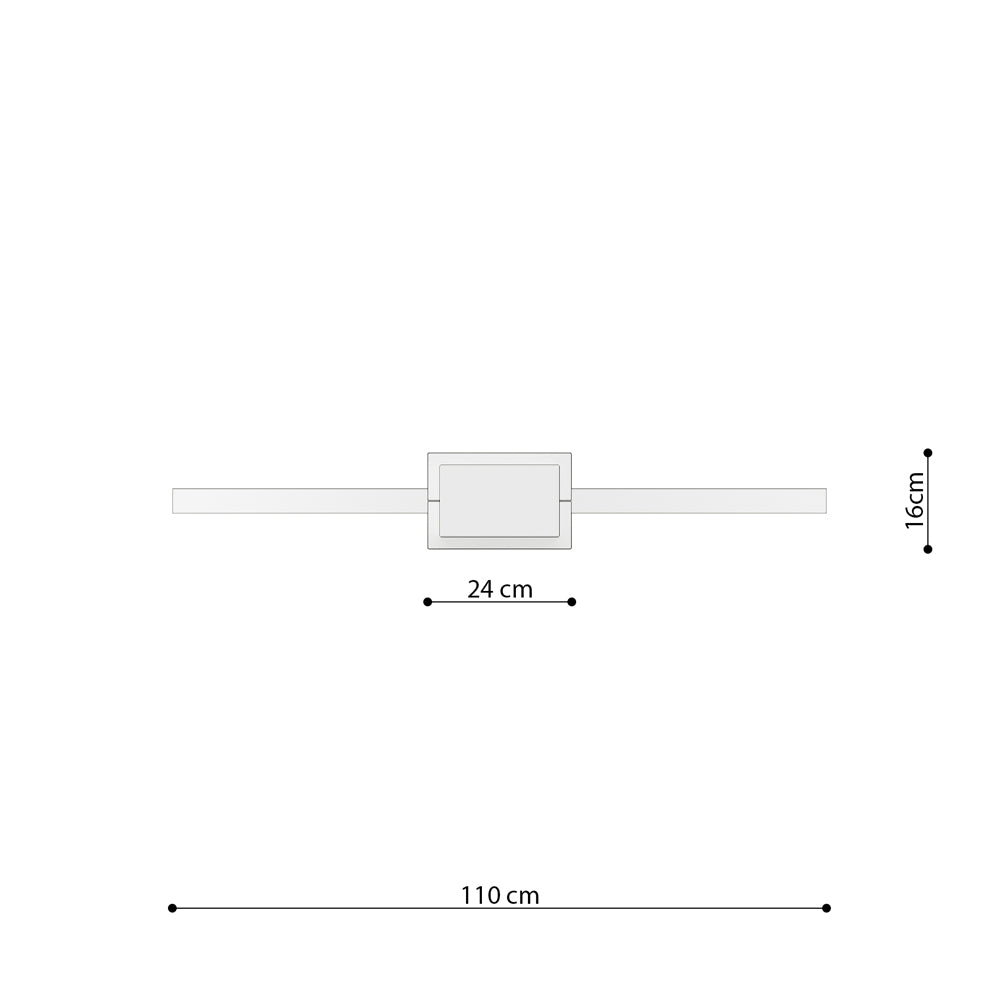 Lampa wisząca Retore średnica 110 cm 4000K biała