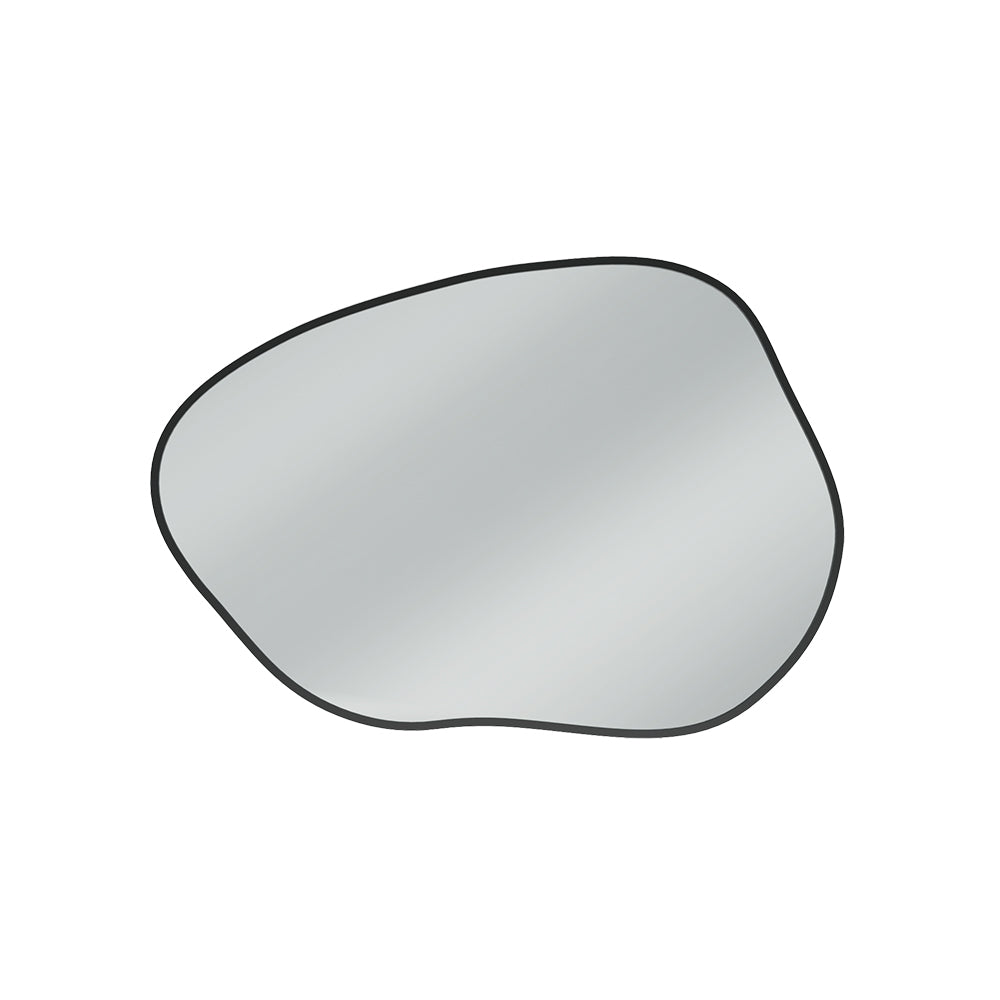 Lustro ścienne Contorno I 50x36 cm czarne