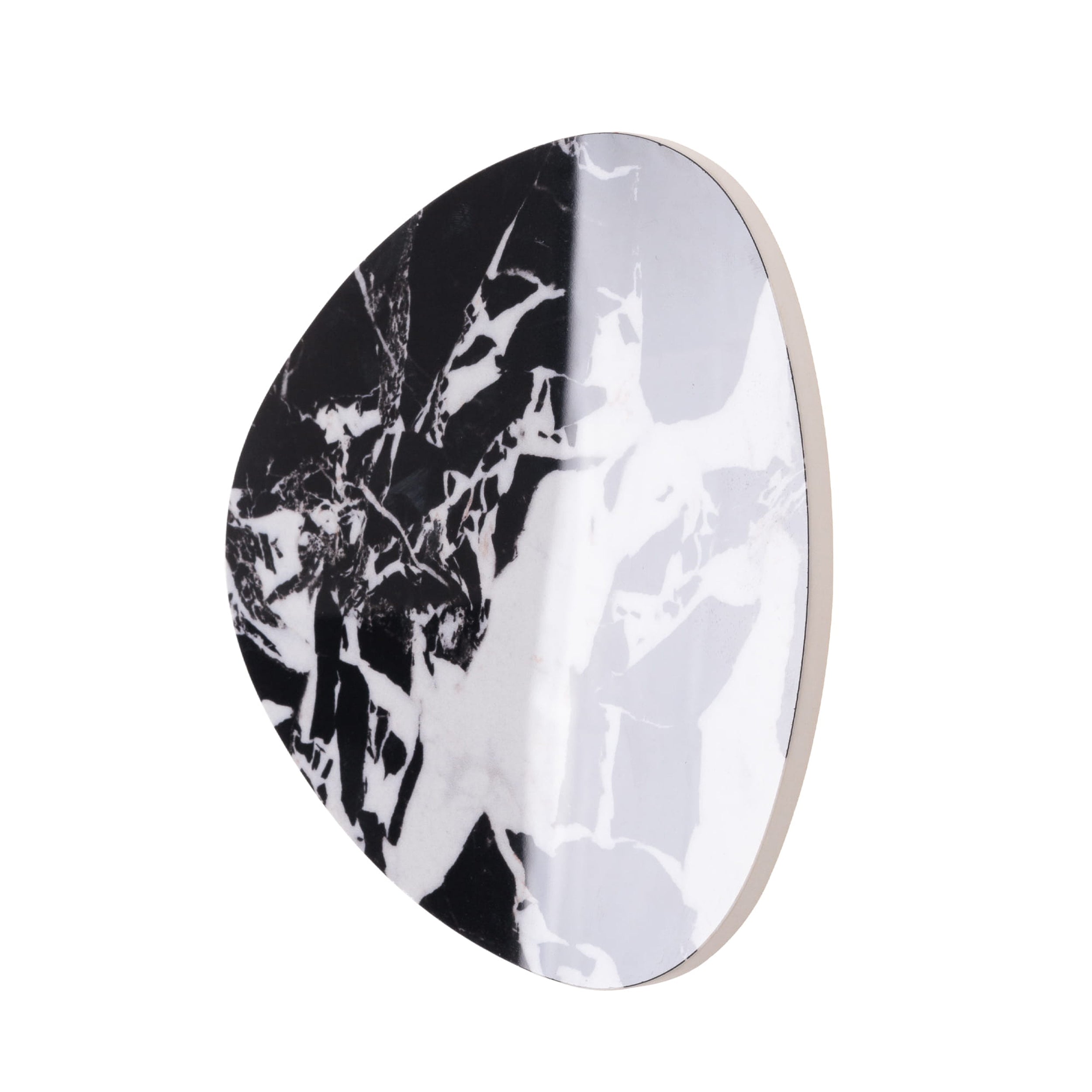 Kinkiet kamienny Marbles 28 cm czarny