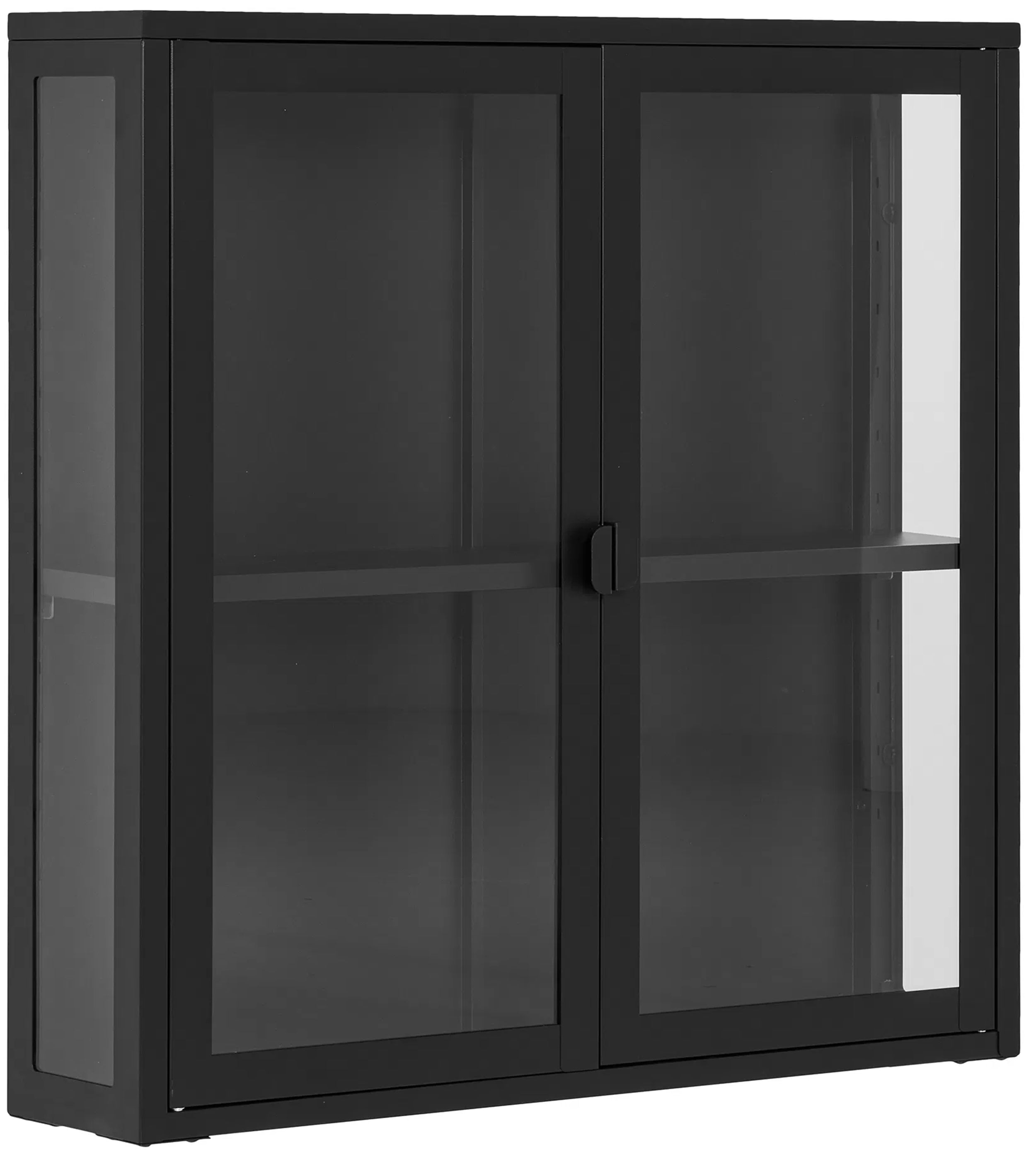 Witryna wisząca Centho 80 cm czarna