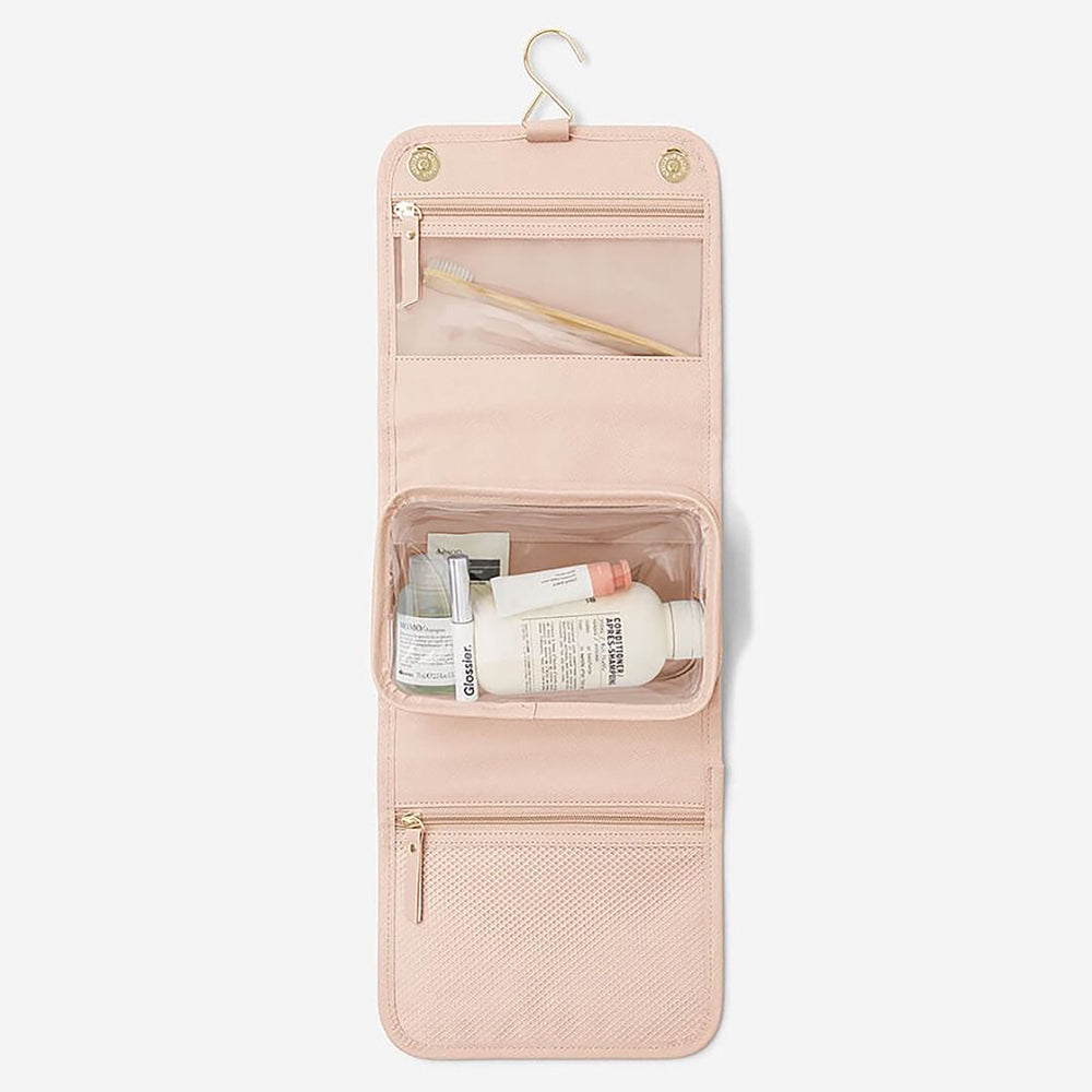 Organizer na biżuterię Small Hanging Washbag różowy
