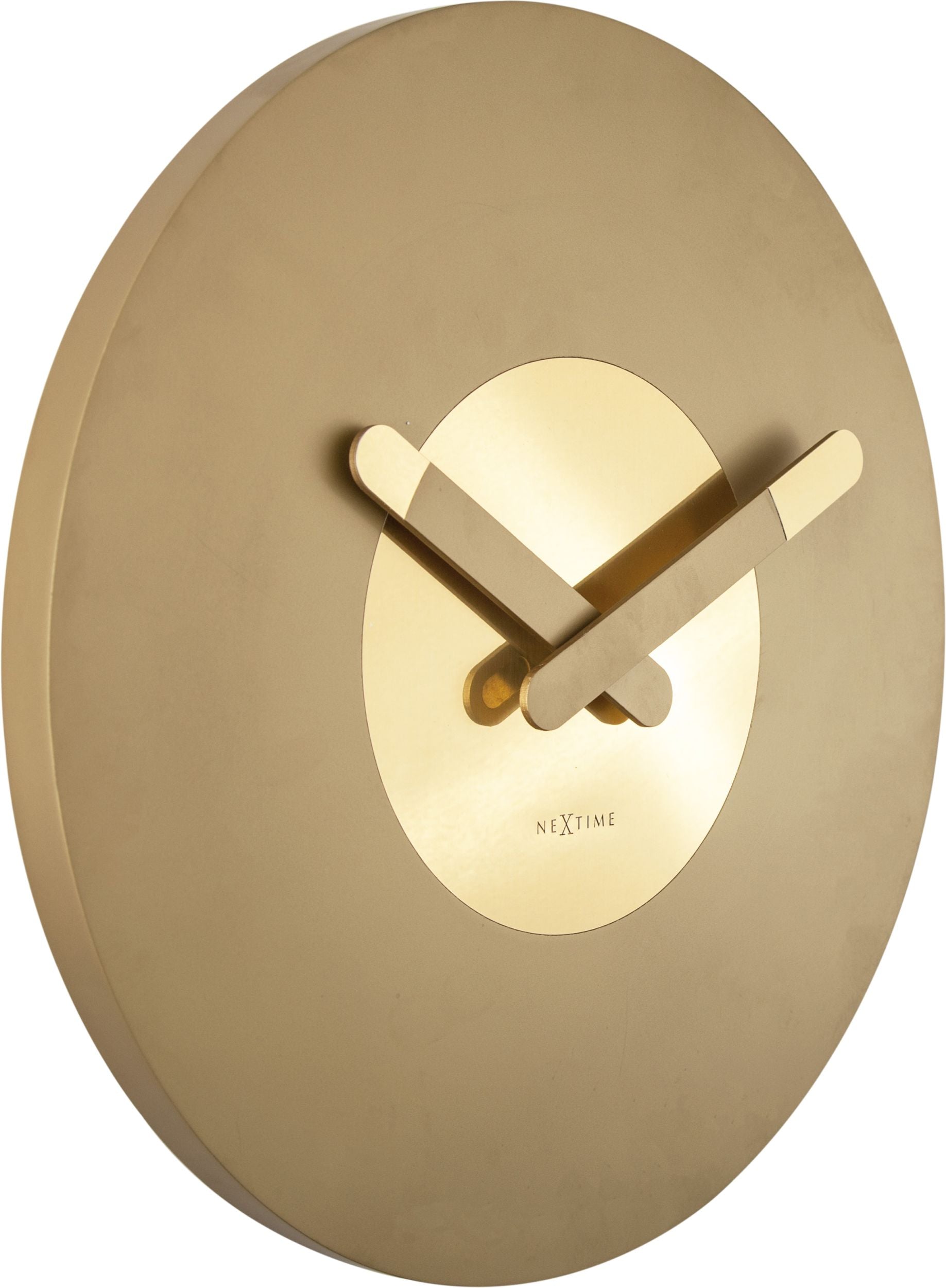 Zegar ścienny In Touch 40 cm złoty
