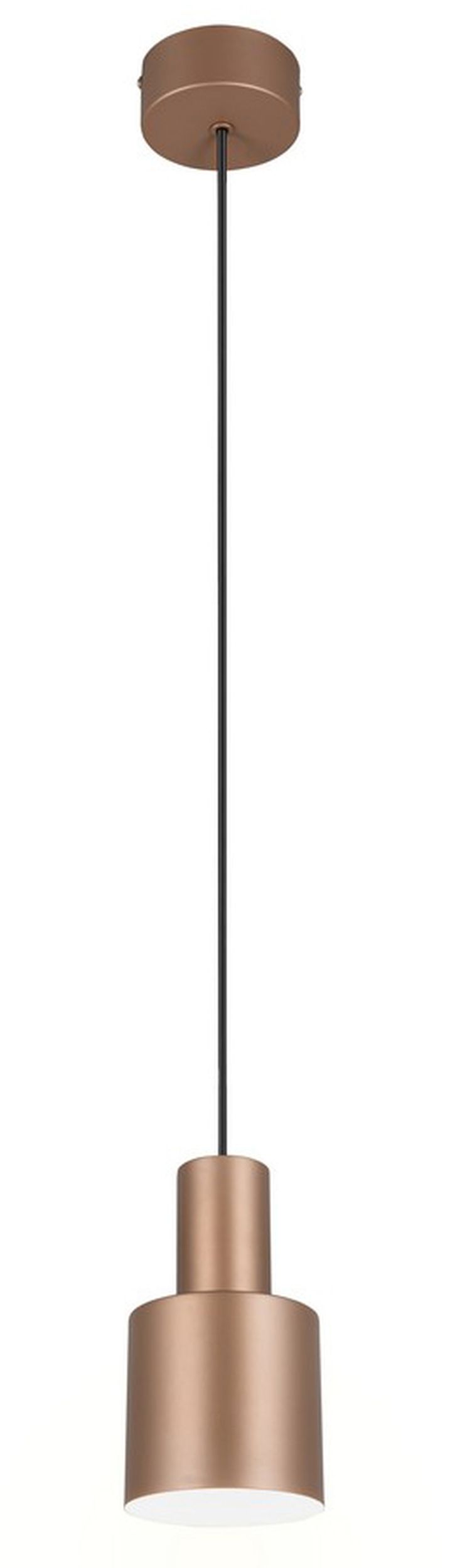 Lampa wisząca Agudo x1 brązowa