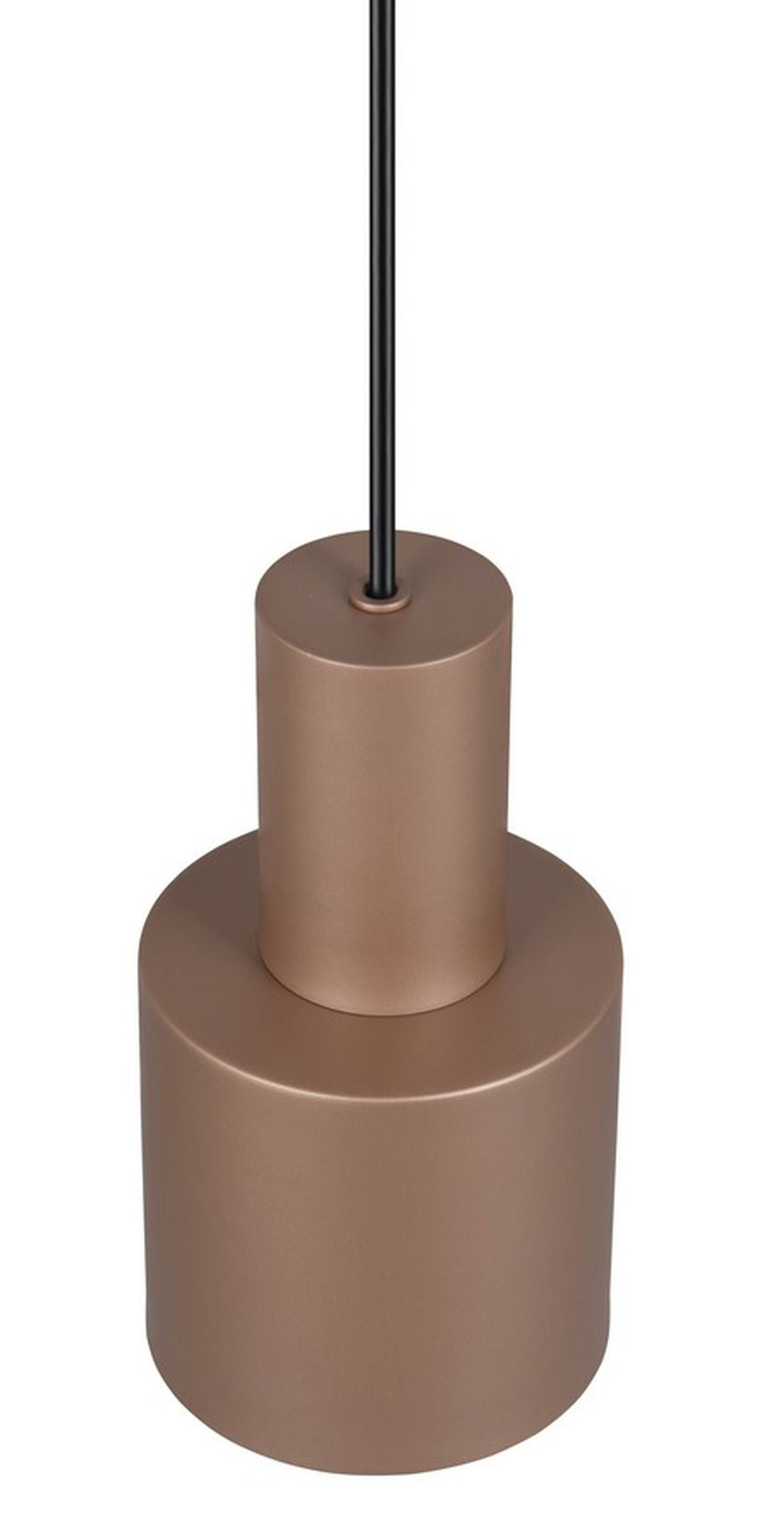 Lampa wisząca Agudo x1 brązowa