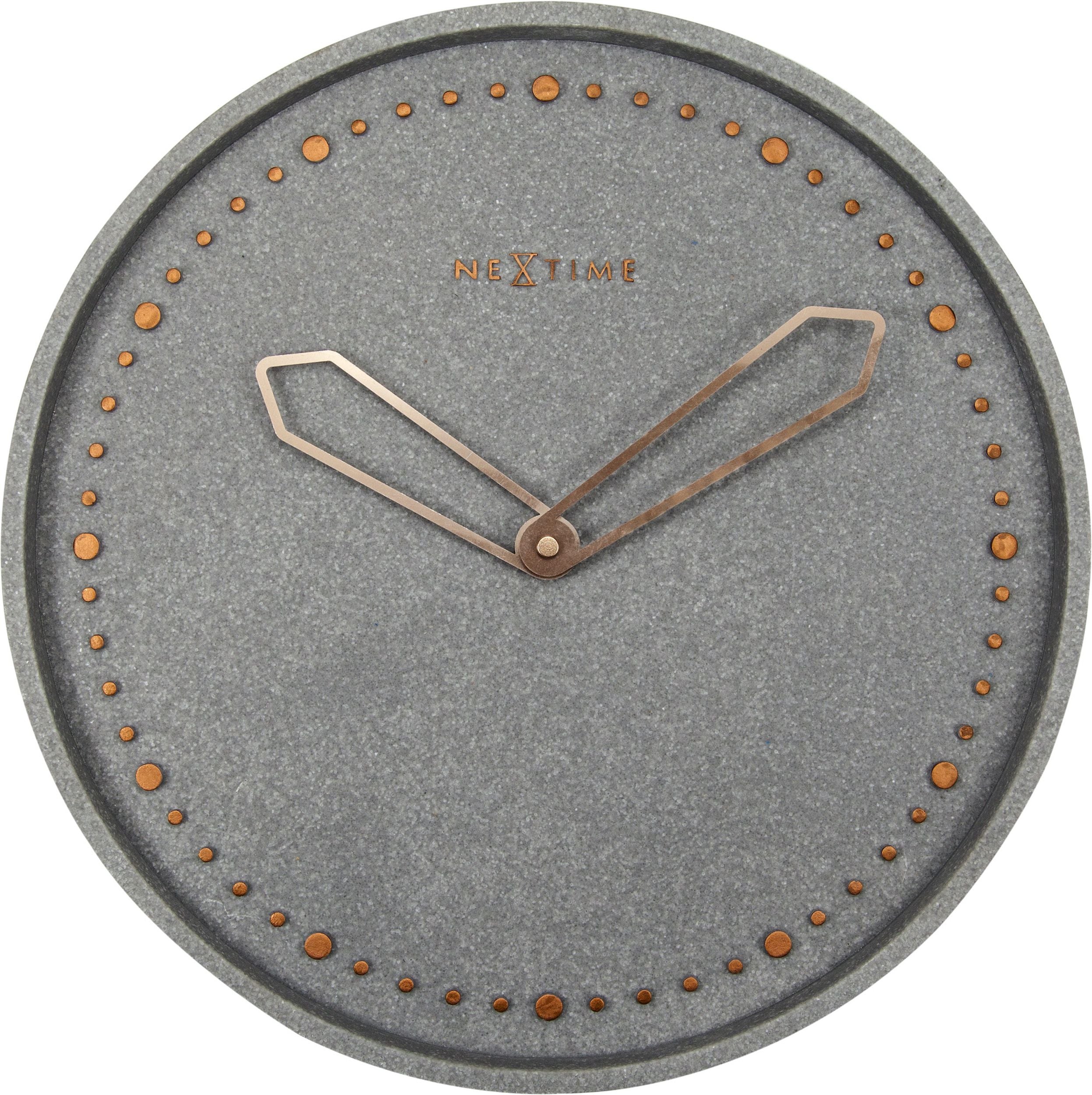 Zegar ścienny Cross 35 cm szary