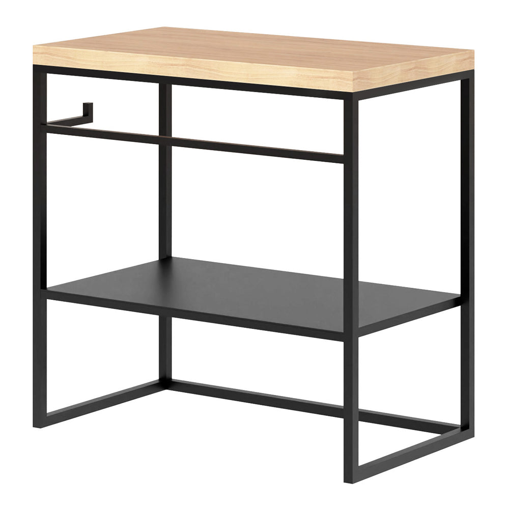 Szafka pod umywalkę Hegamo z półką i uchwytem na papier toaletowy 35/60 cm