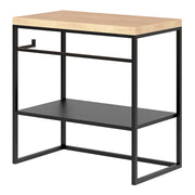 Szafka pod umywalkę Hegamo z półką i uchwytem na papier toaletowy 35/60 cm